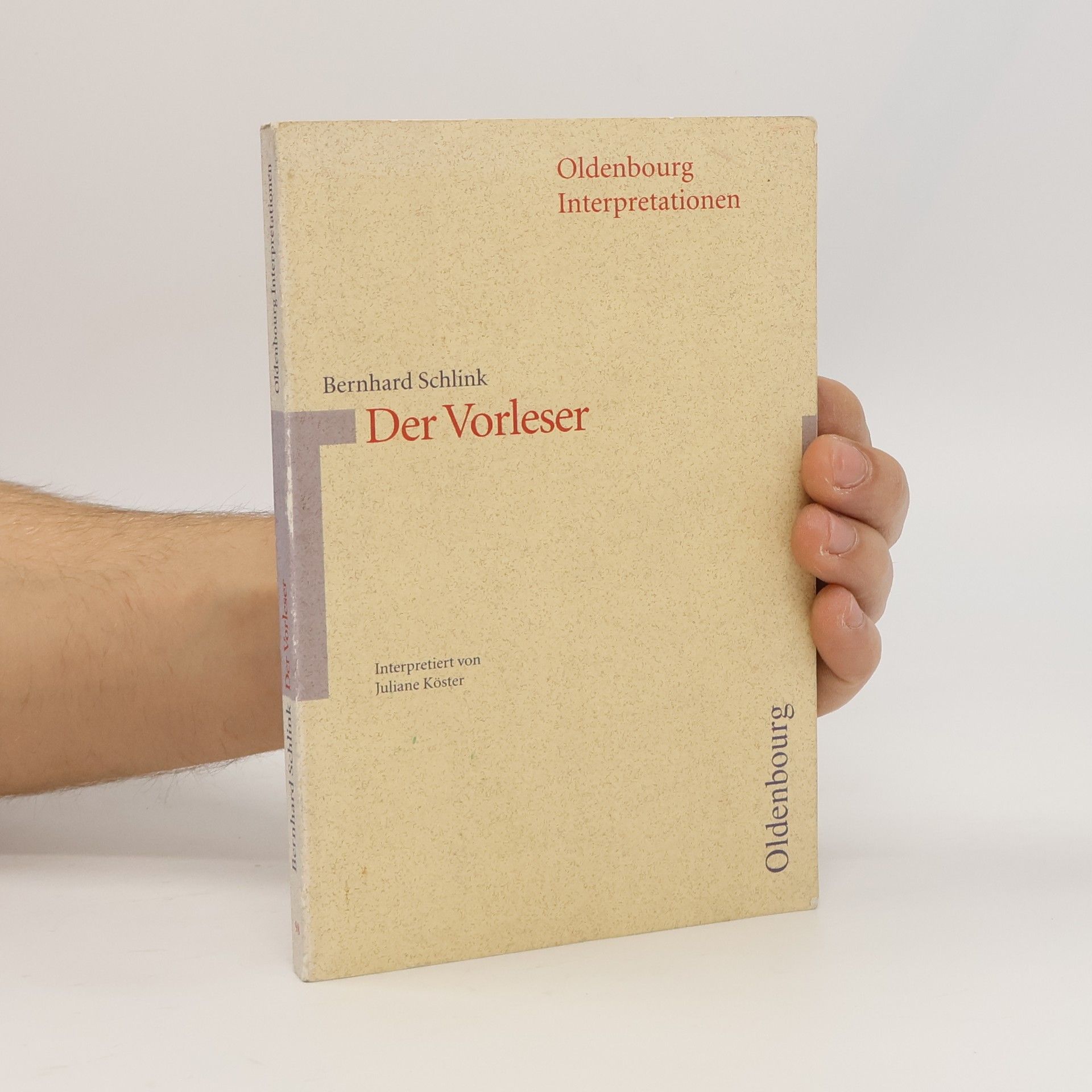 Juliane Köster Bernhard Schlink, Der Vorleser