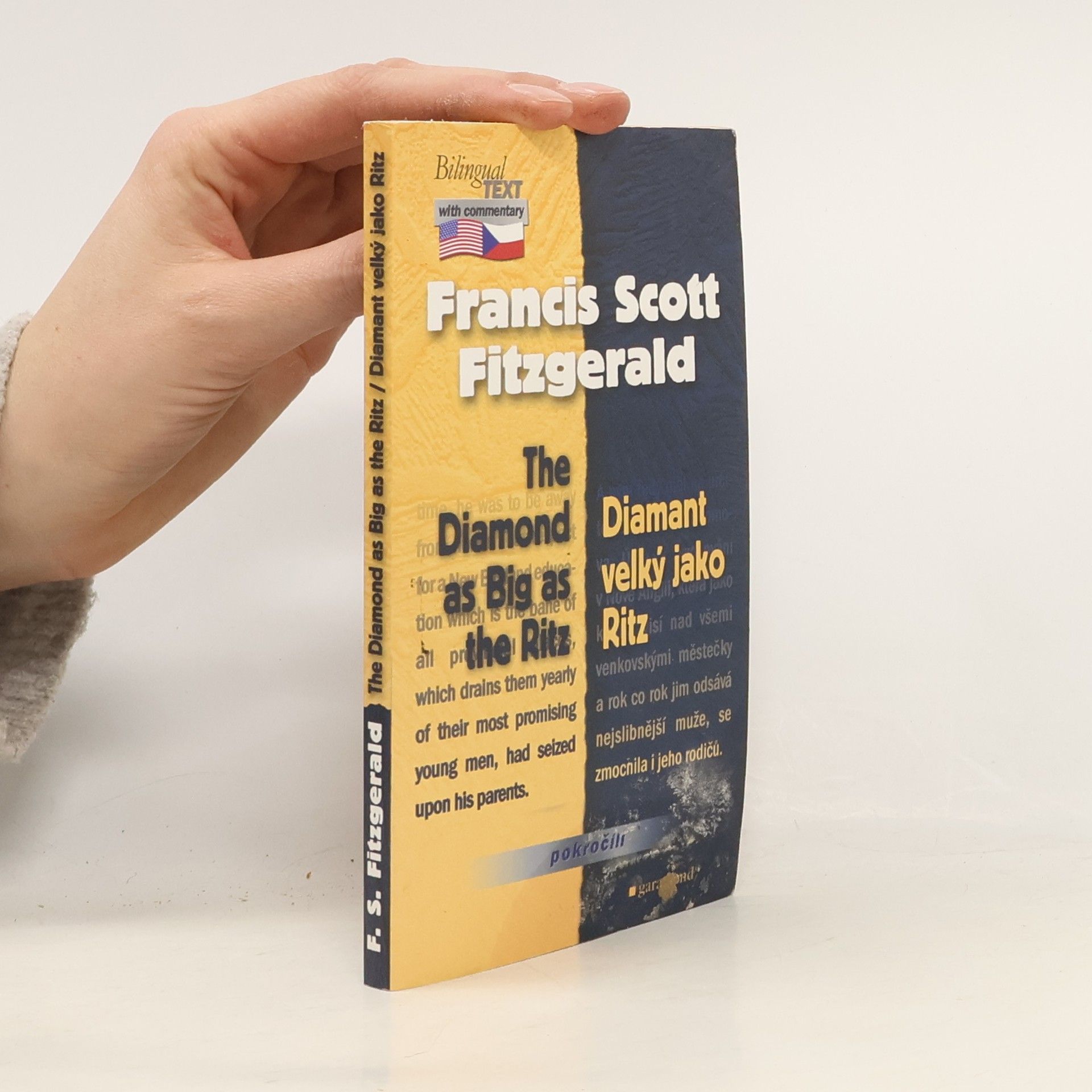 Francis Scott Fitzgerald Diamant velký jako Ritz = The Diamond as Big as the Ritz