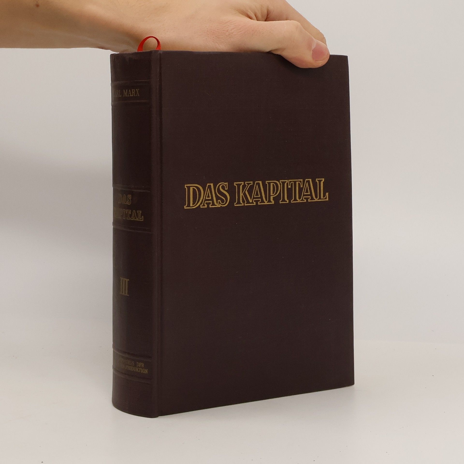 Karl Marx Das Kapital III