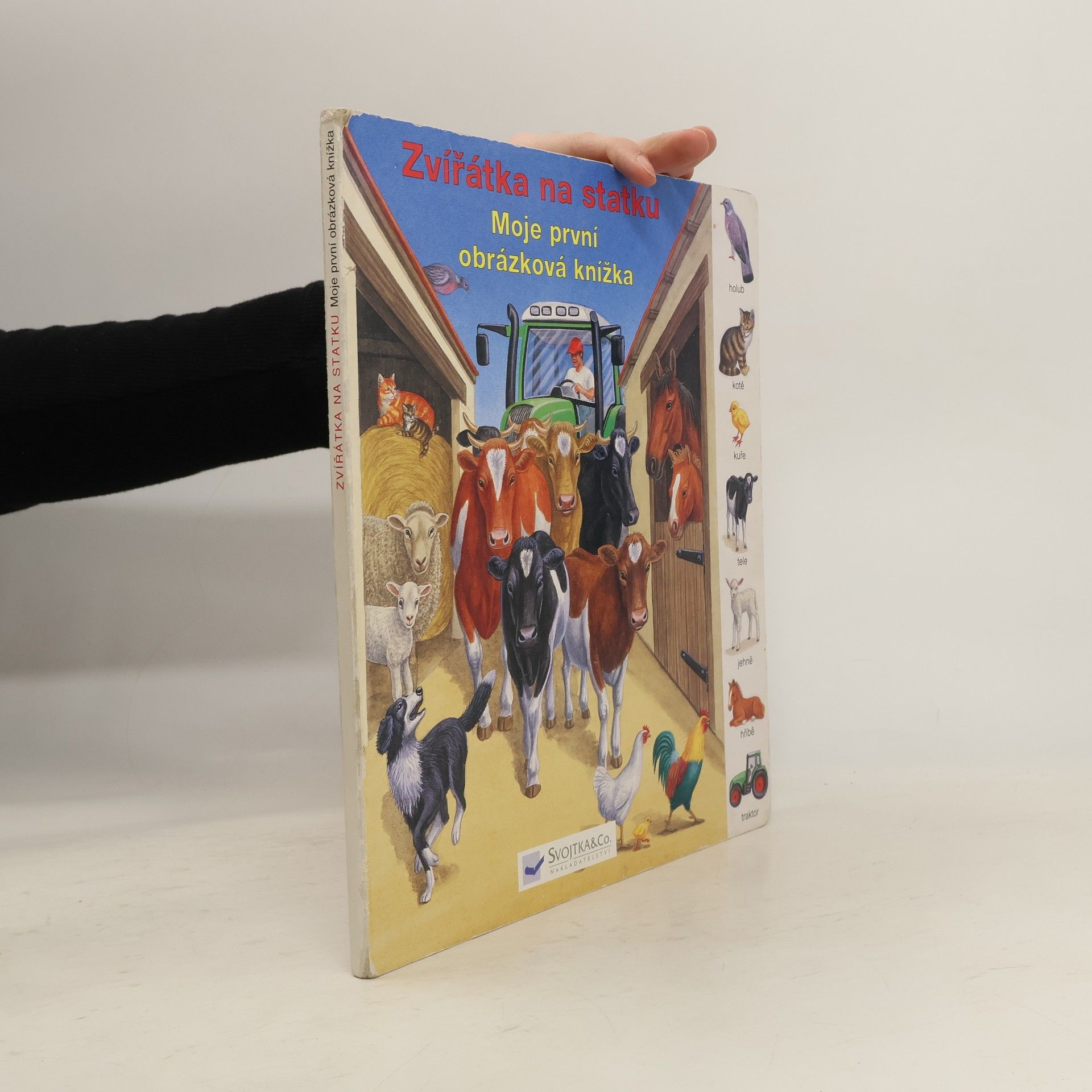 Jiří Dvořák Zvířátka na statku: Moje první obrázková knížka