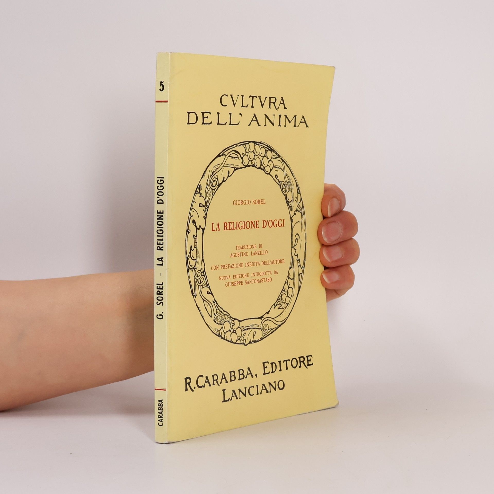 Giorgio Sorel La religione d'oggi