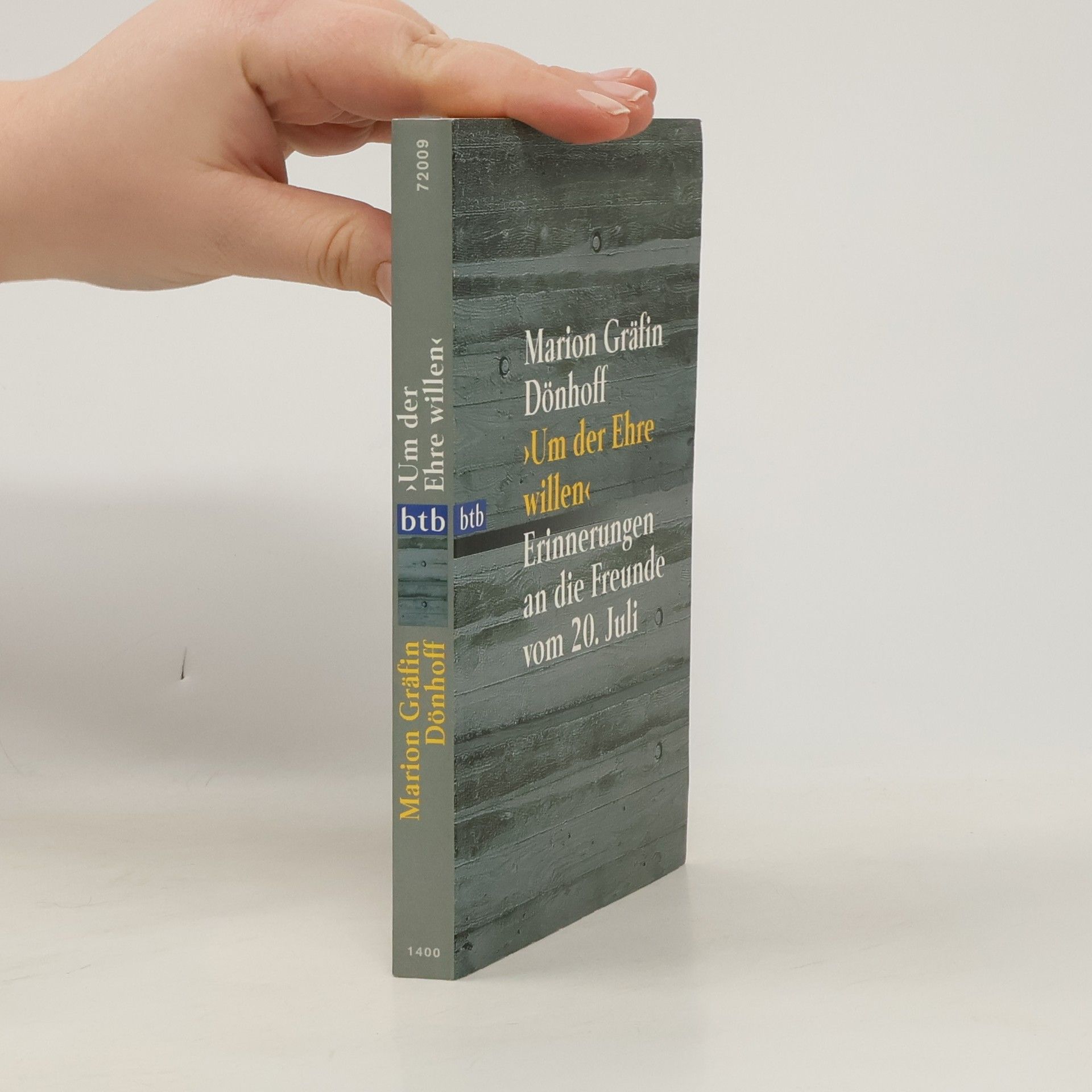 Marion Dönhoffová Um der Ehre willen