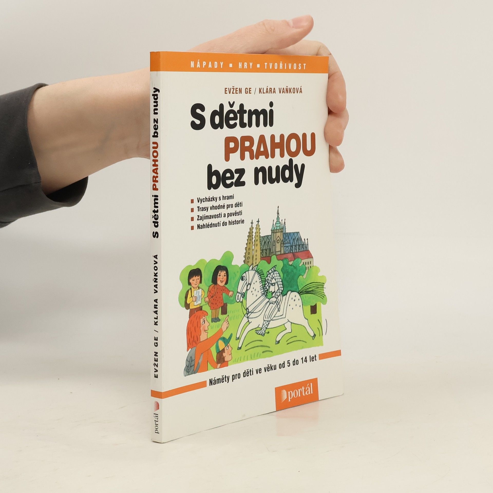 Evžen Ge S dětmi Prahou bez nudy