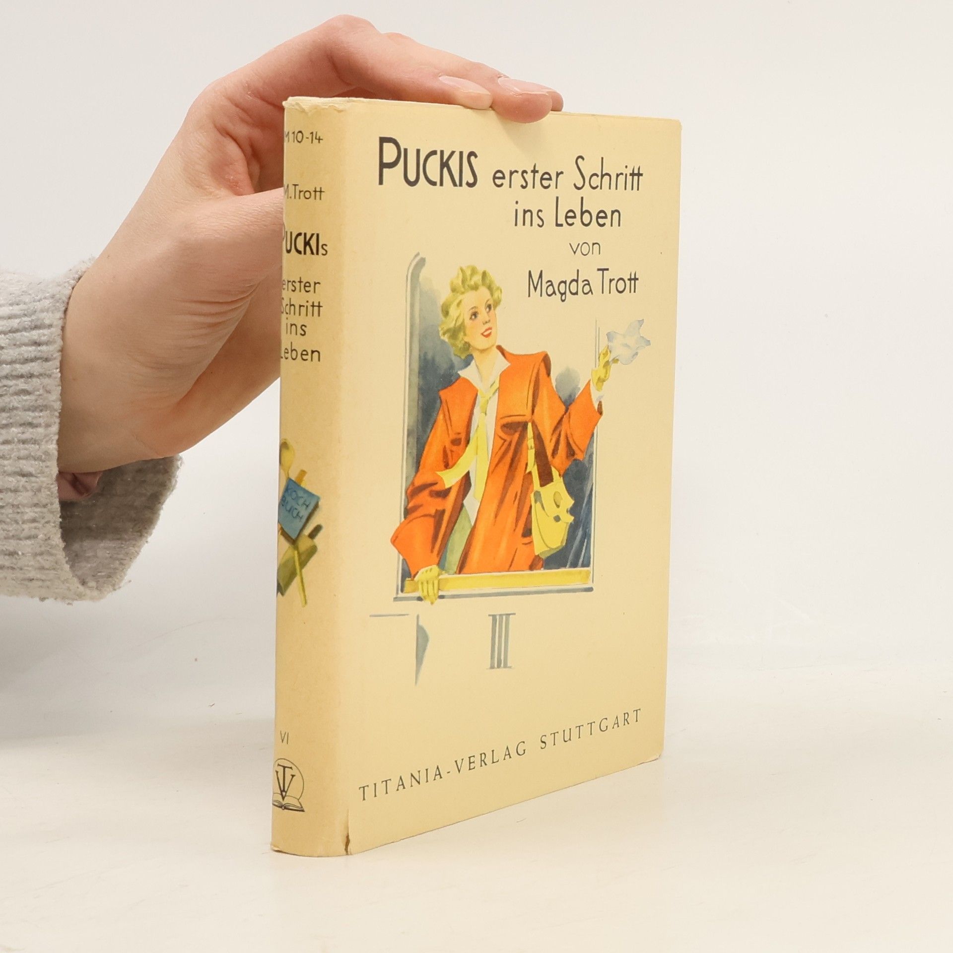 Magda Trott Puckis erster Schritt ins Leben