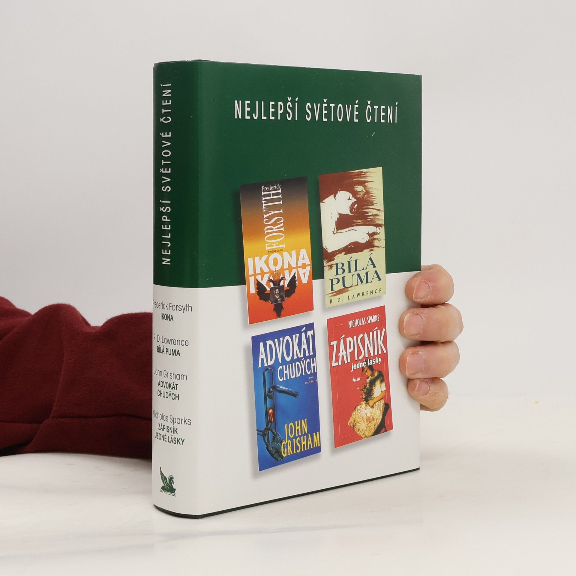 John Grisham Nejlepší světové čtení. Ikona. Bílá puma. Advokát chudých. Zápisník jedné lásky