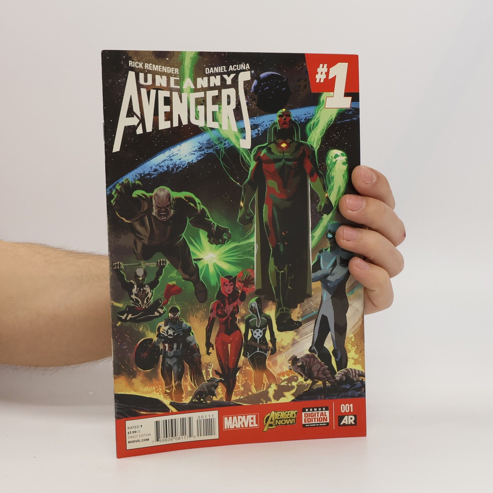 Rick Remender Uncanny Avengers 1.