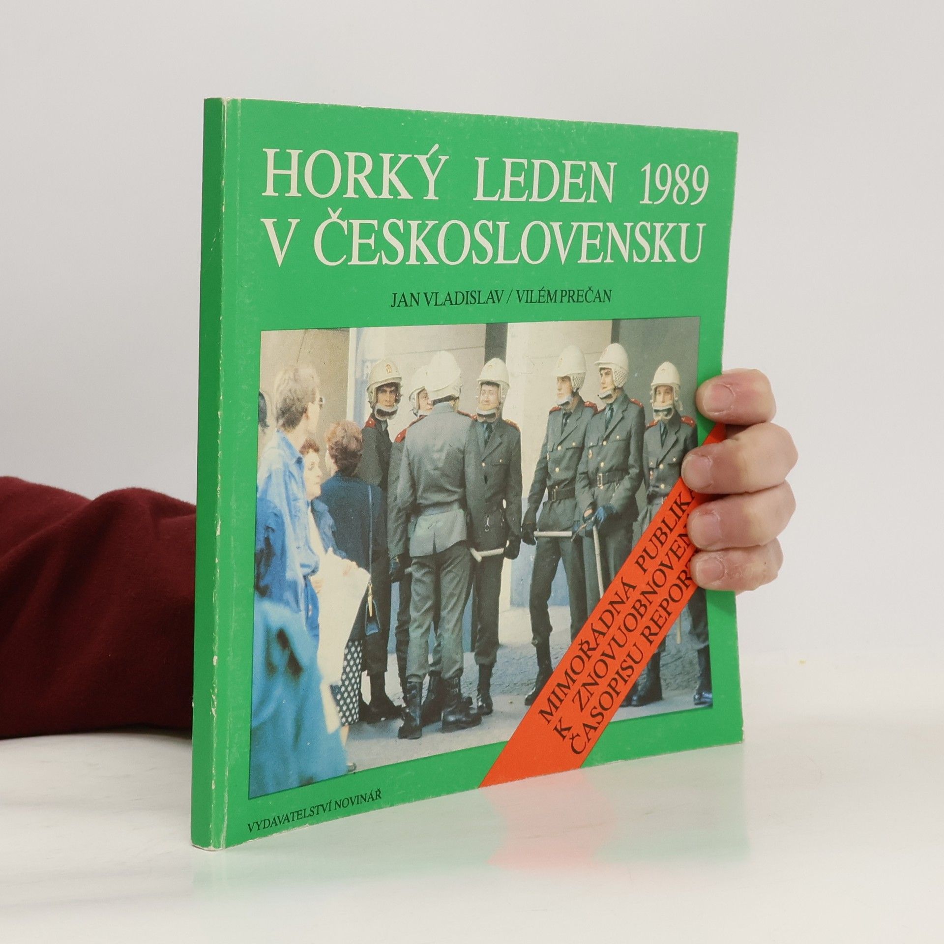 Jan Vladislav Horký leden 1989 v Československu