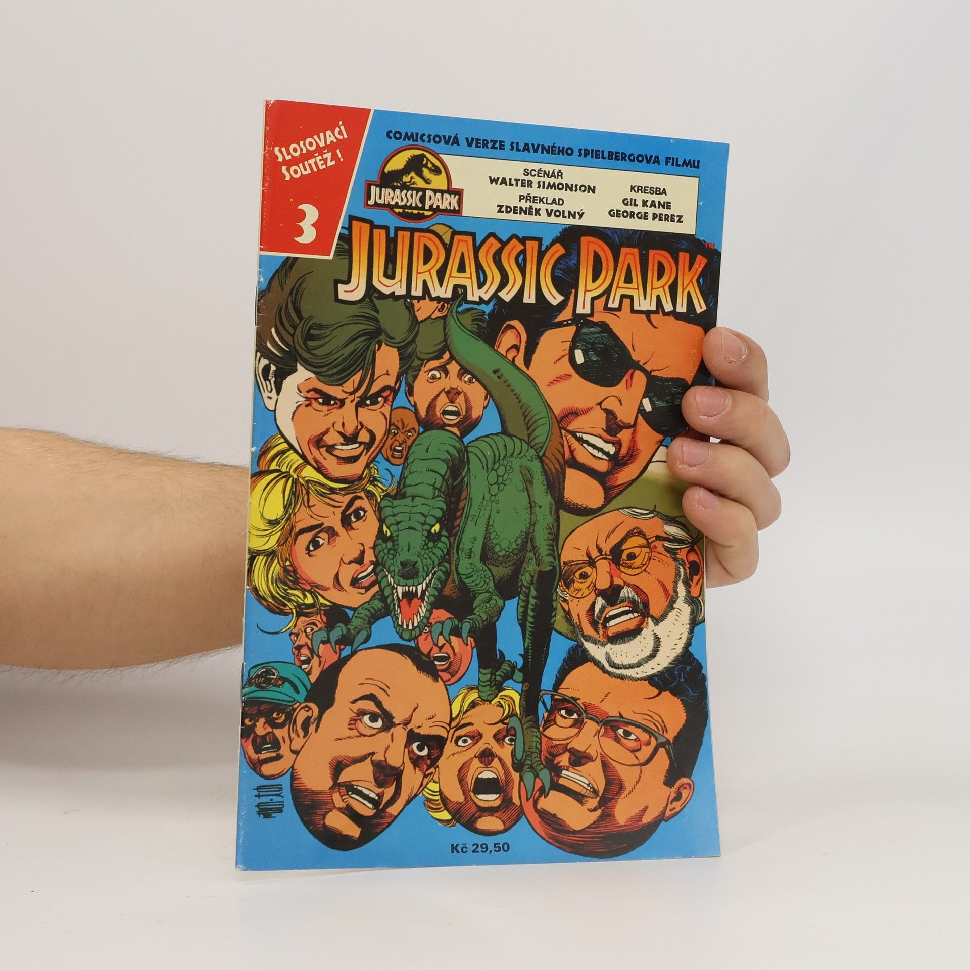 Walt Simonson Jurassic Park : comicsová verze slavného Spielbergova filmu. Část 3