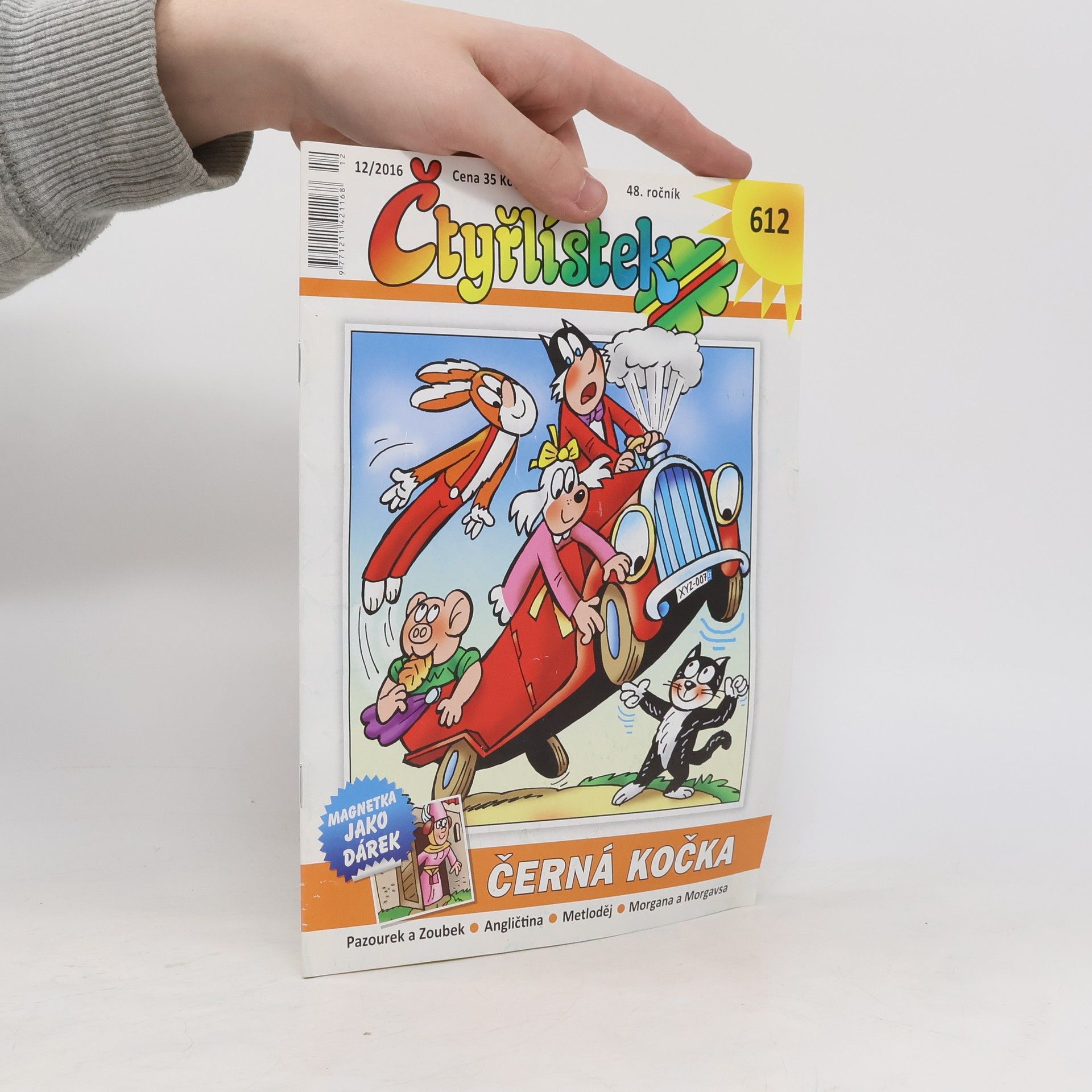 Kolektiv autorů Čtyřlístek 612. 12/2016 Černá kočka