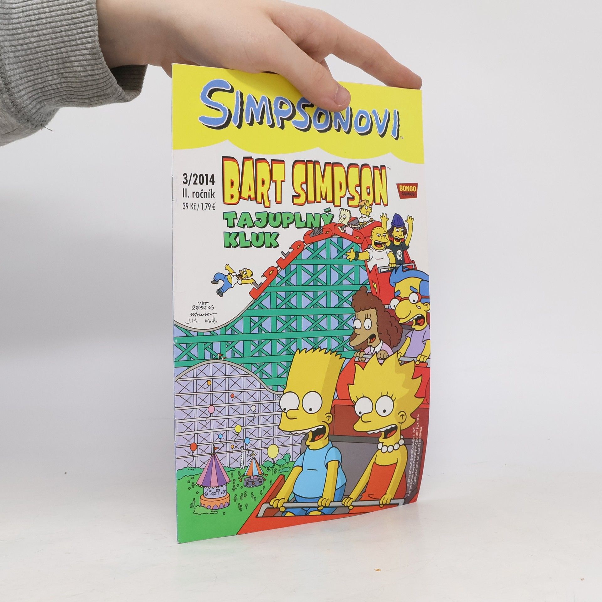 Matt Groening Bart Simpson 03/2014: Tajuplný kluk