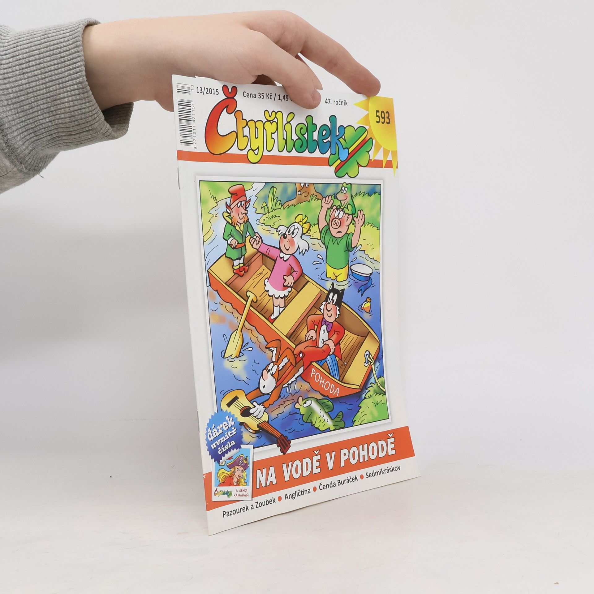 Autorenkollektiv Čtyřlístek 593. 13/2015