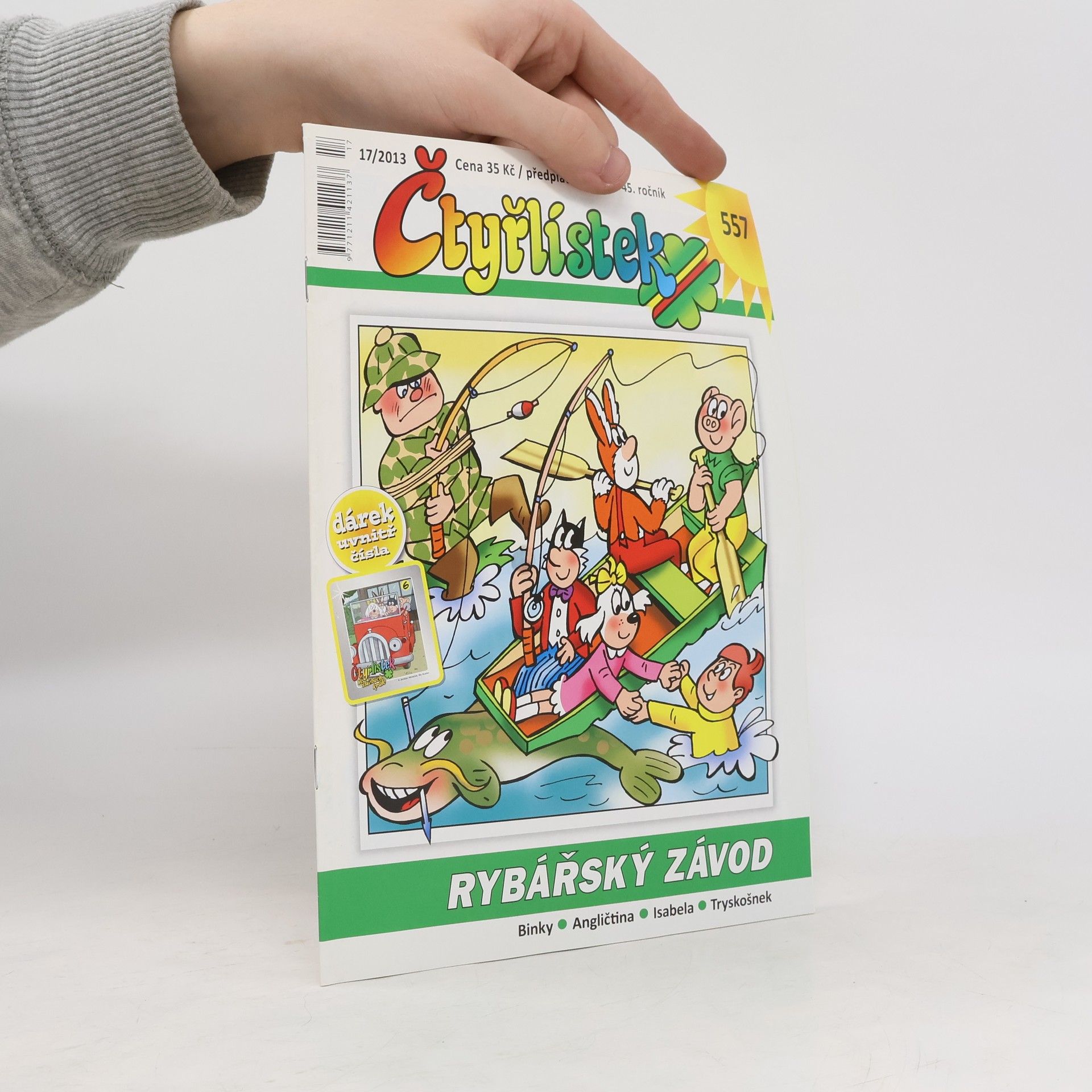 Various authors Čtyřlístek 557. 17/2013. Rybářský závod