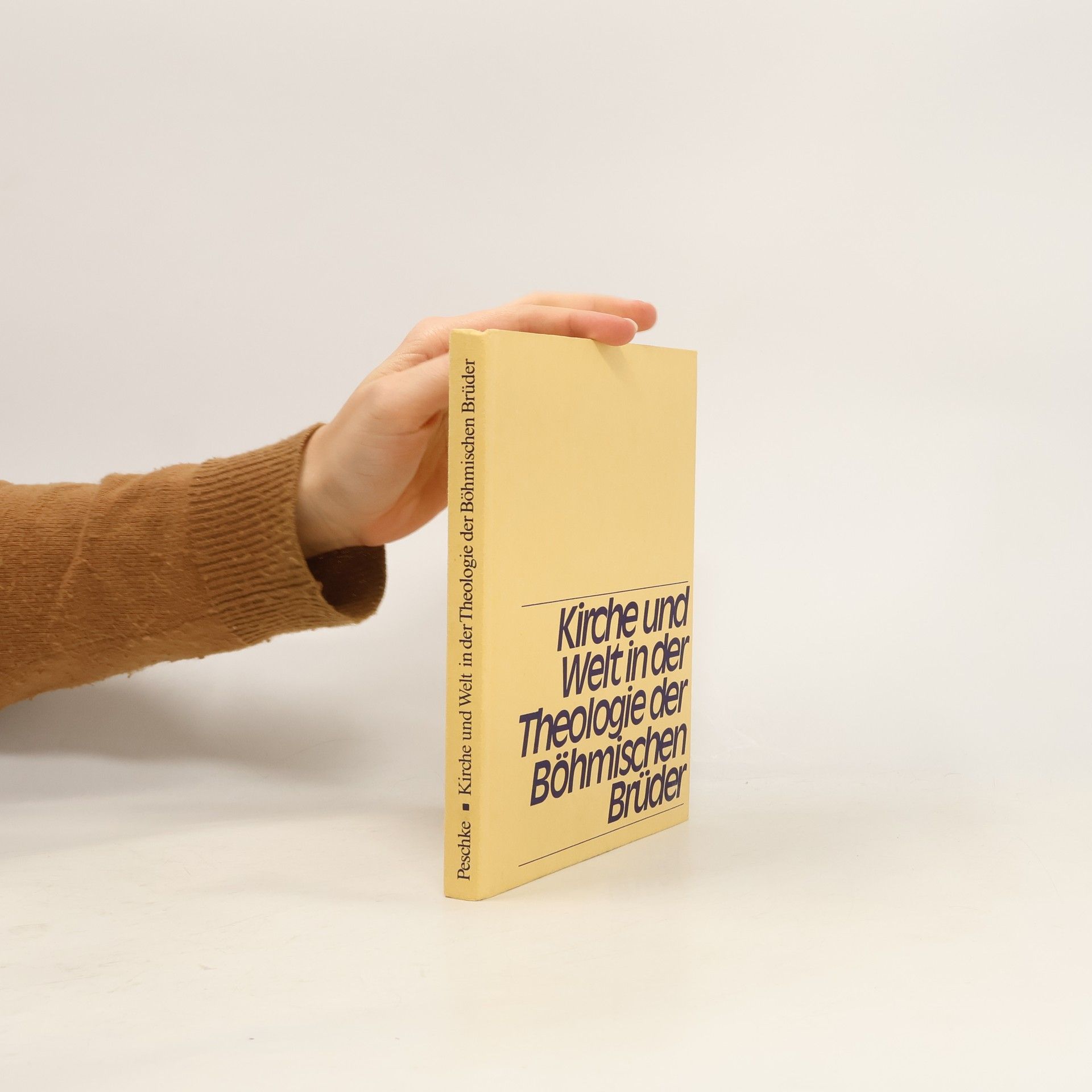 Erhard Peschke Kirche und Welt in der Theologie der Böhmischen Brüder