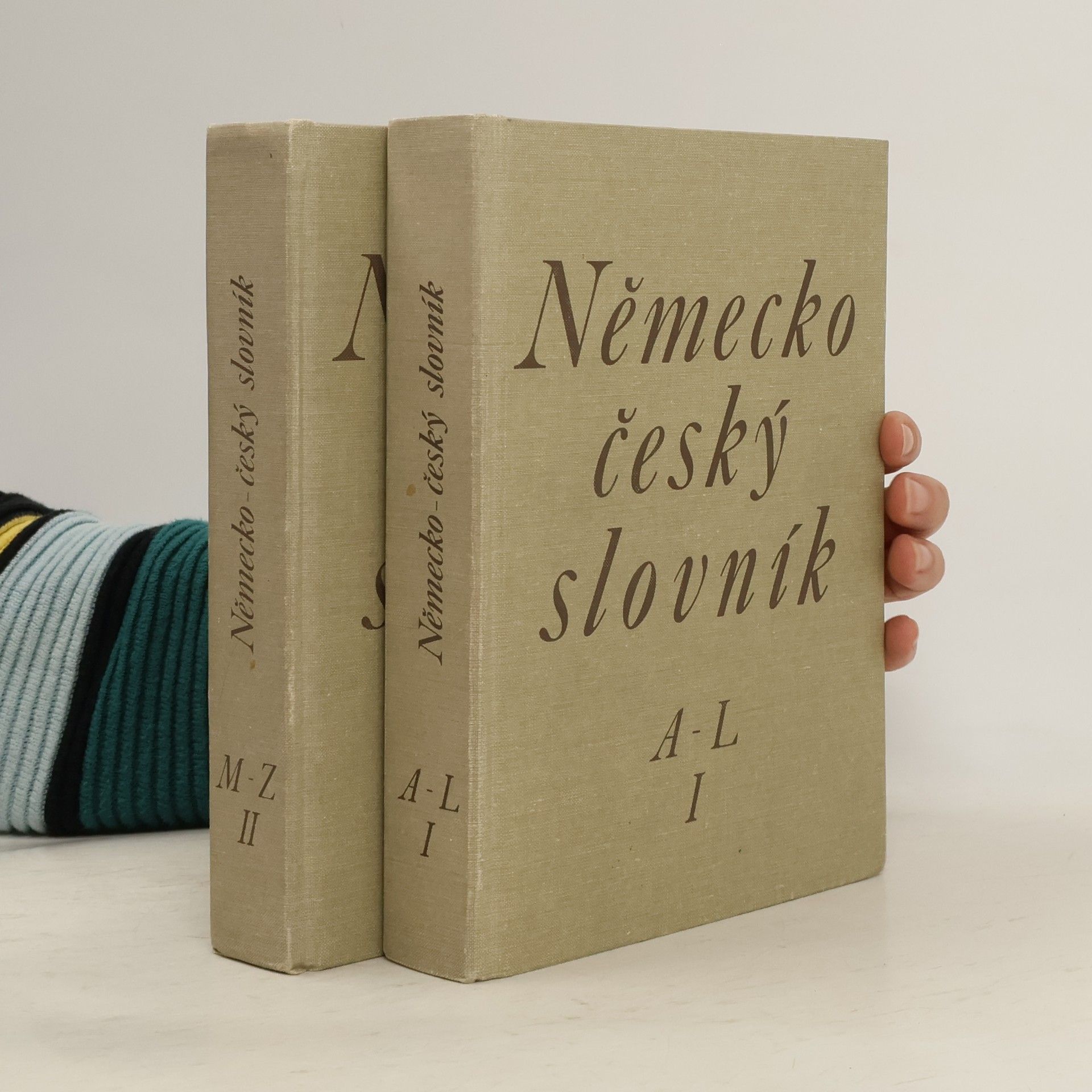 Autorenkollektiv Německo-český slovník I-II. A-L, M-Z