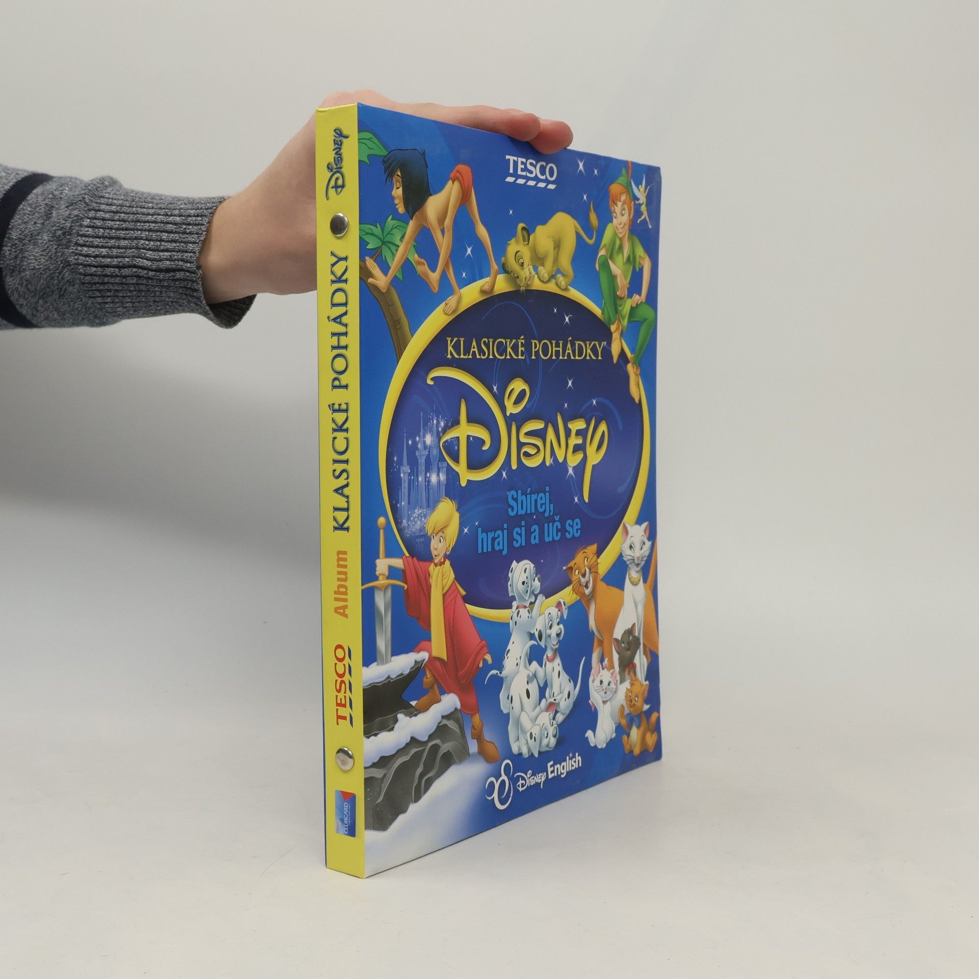 Kolektiv autorů Klasické pohádky Disney. Sbírej, hraj si a uč se