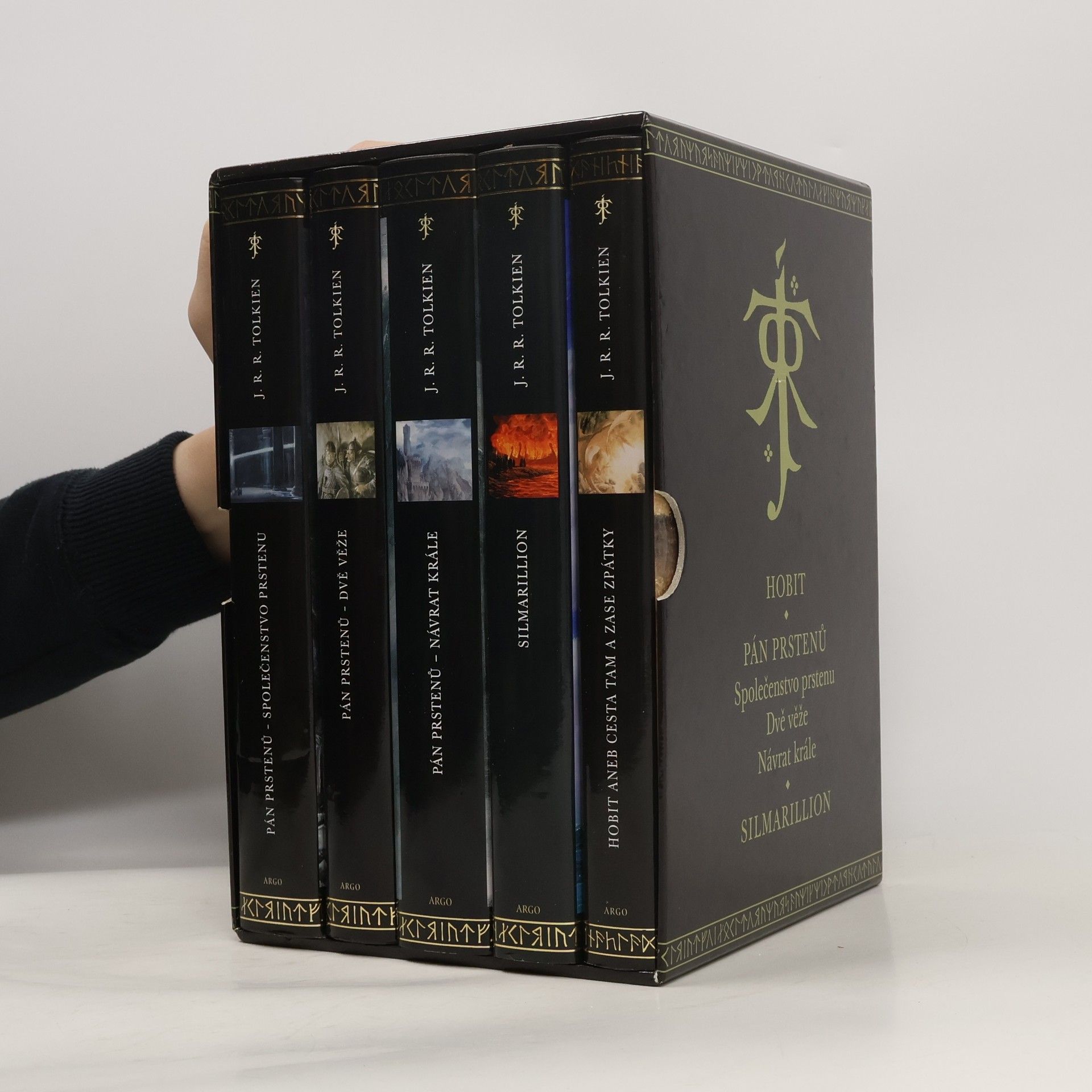John Ronald Reuel Tolkien Hobit. Pán prstenů 1-3. Silmarillion