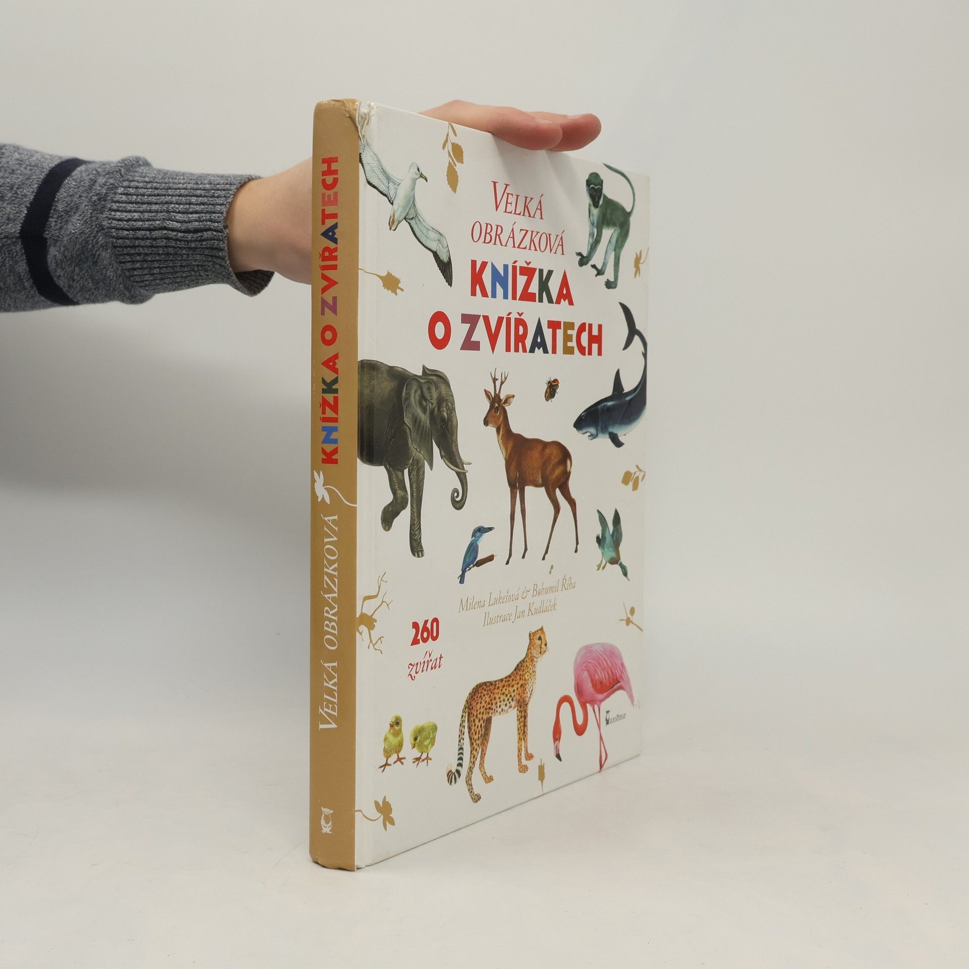 Velká obrázková knížka o zvířatech. 260 zvířat od A do Z