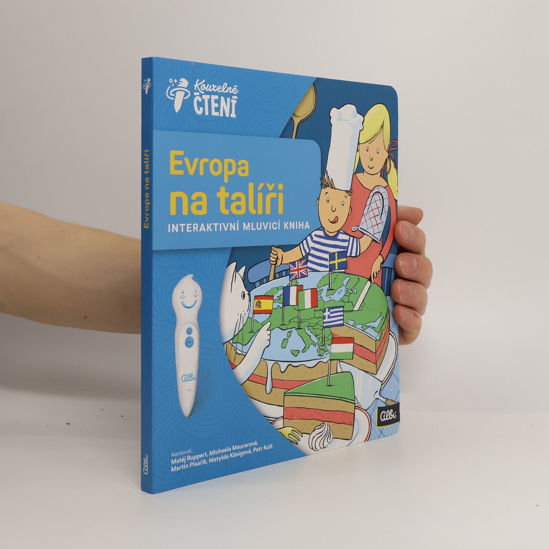 Kublanka Evropa na talíři. Interaktivní mluvící kniha