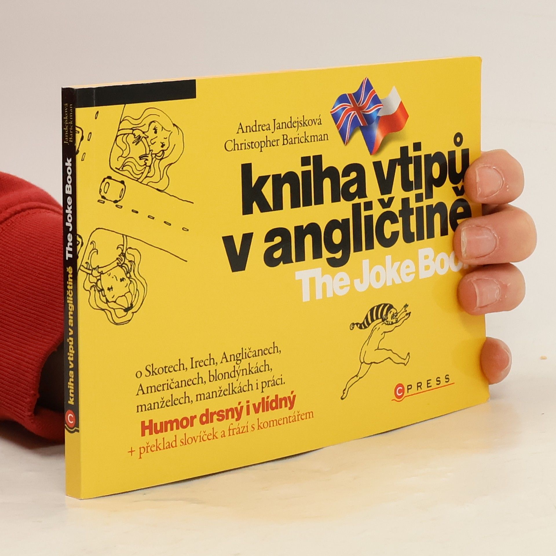 Kniha vtipů v angličtině