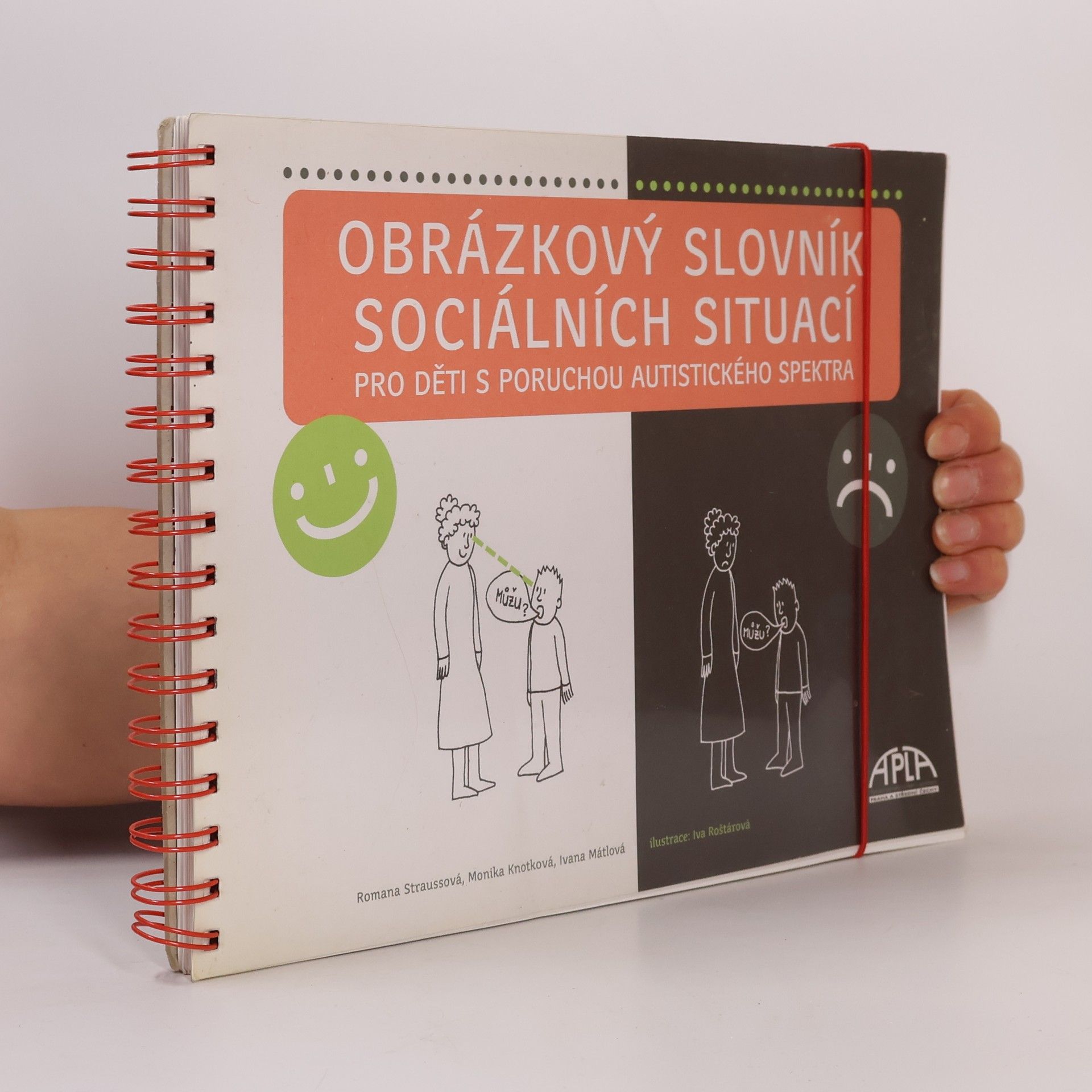 Obrázkový slovník sociálních situací pro děti s poruchou autistického spektra