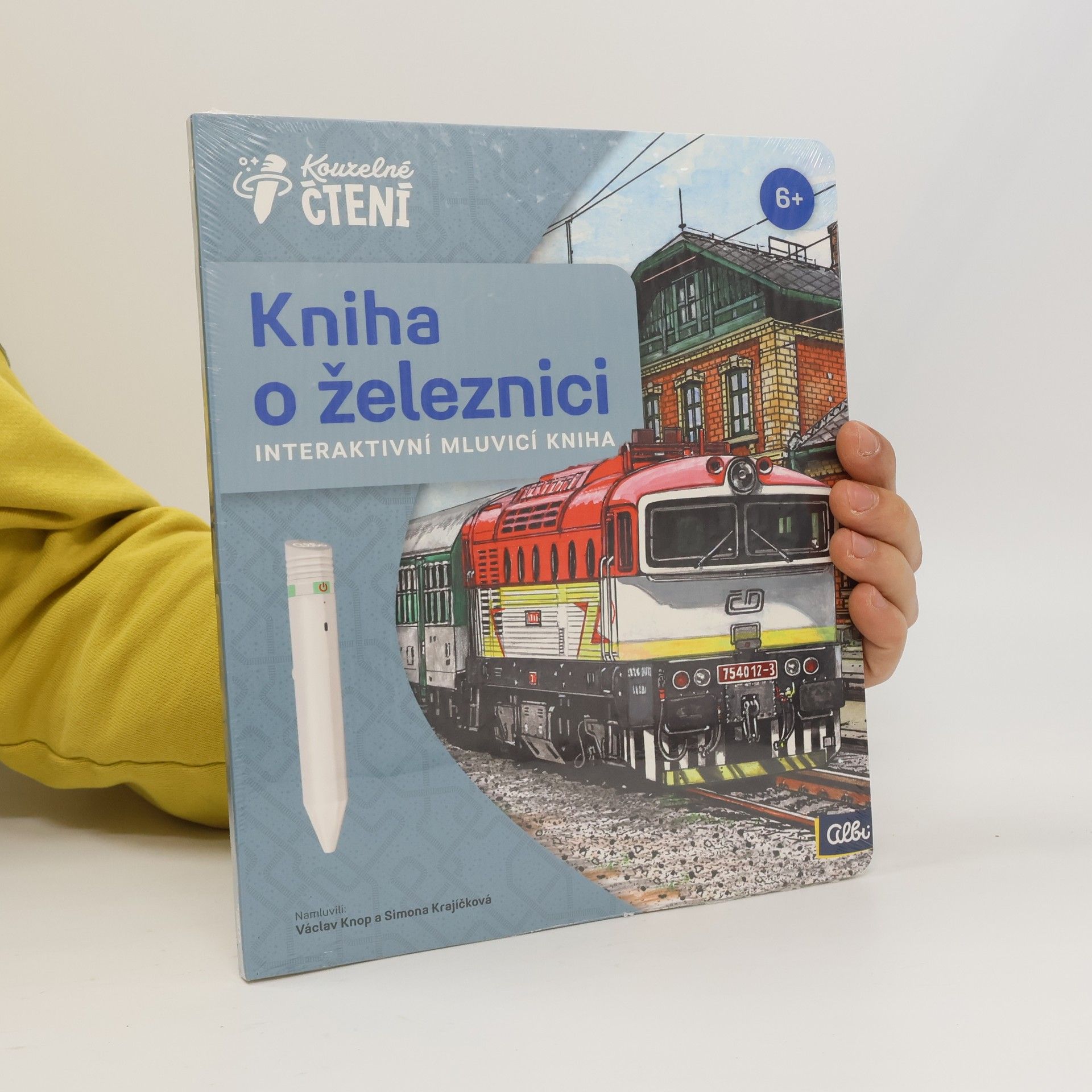 Bohuslav Fultner Kniha o železnici. Interaktivní mluvicí kniha