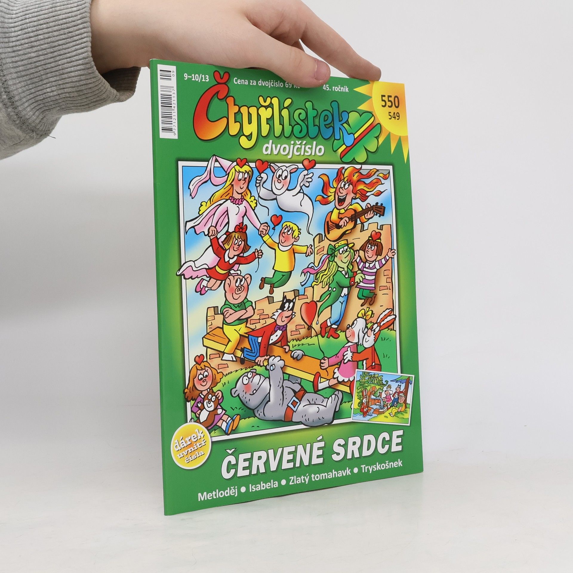 Various authors Čtyřlístek - dvojčíslo 9-10/2013