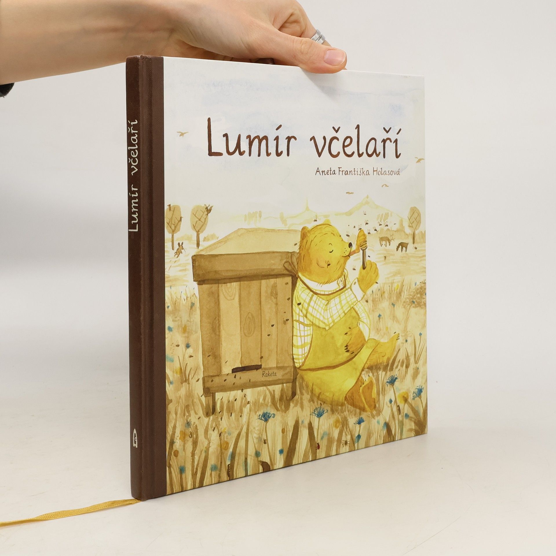 Aneta Františka‏ Holasová Lumír včelaří, aneb, Medový slabikář