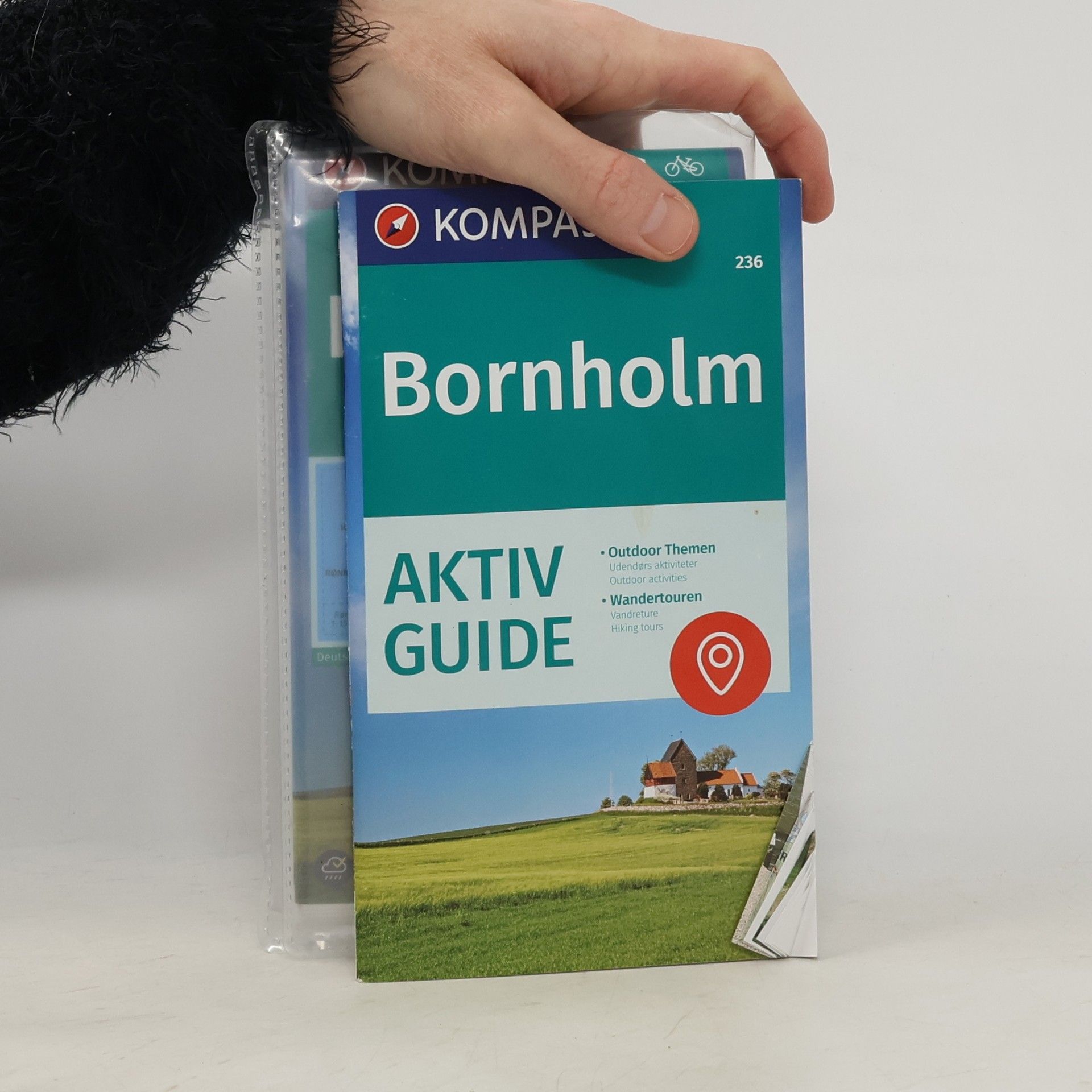 KOMPASS-Karten GmbH KOMPASS Wanderkarte Bornholm 1:50 000