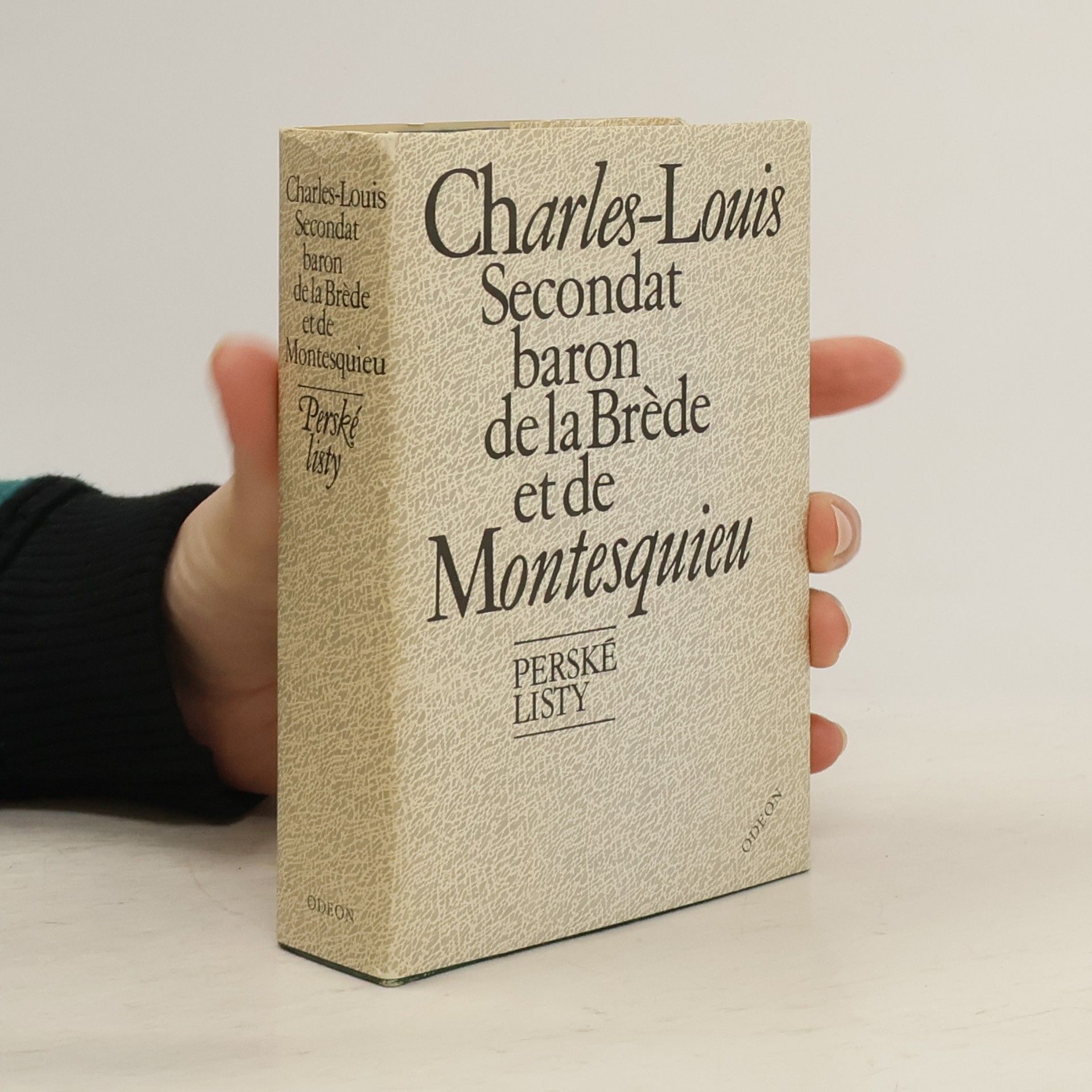 Charles Louis de Secondat de Montesquieu Perské listy