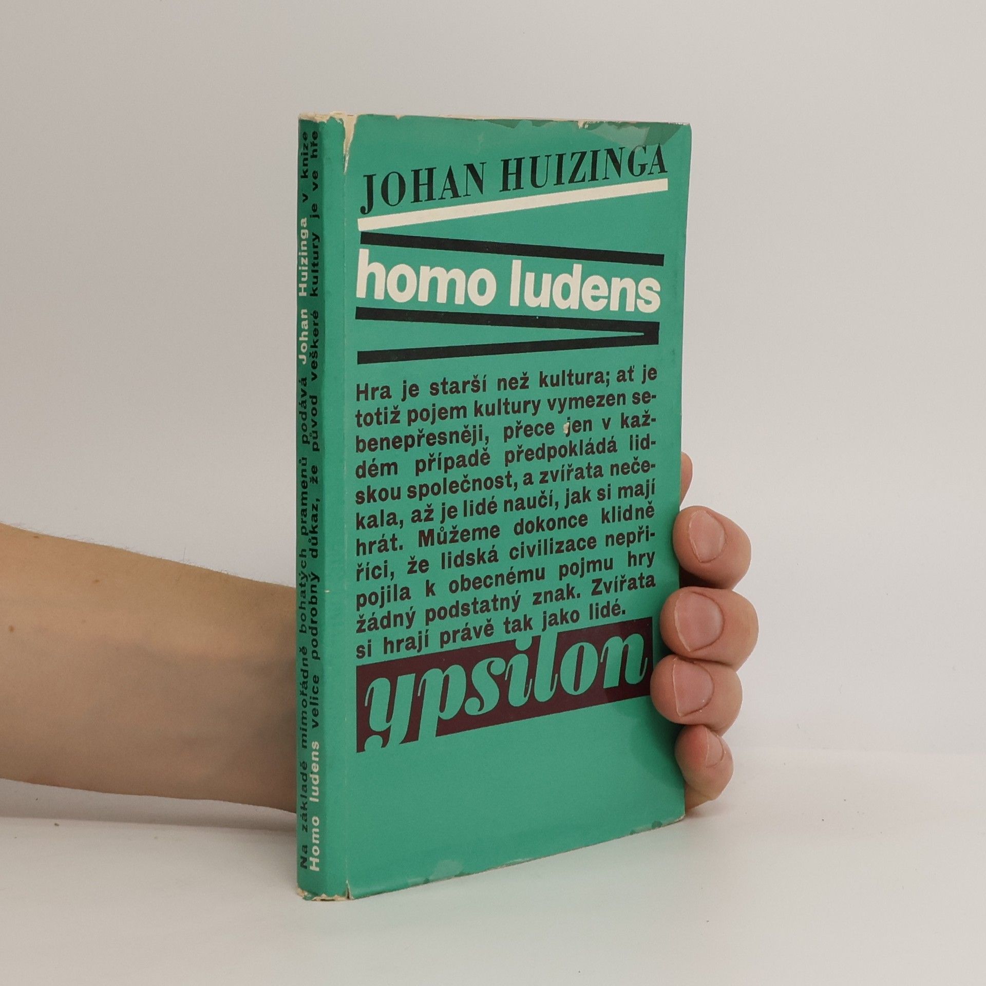 Johan Huizinga Homo ludens