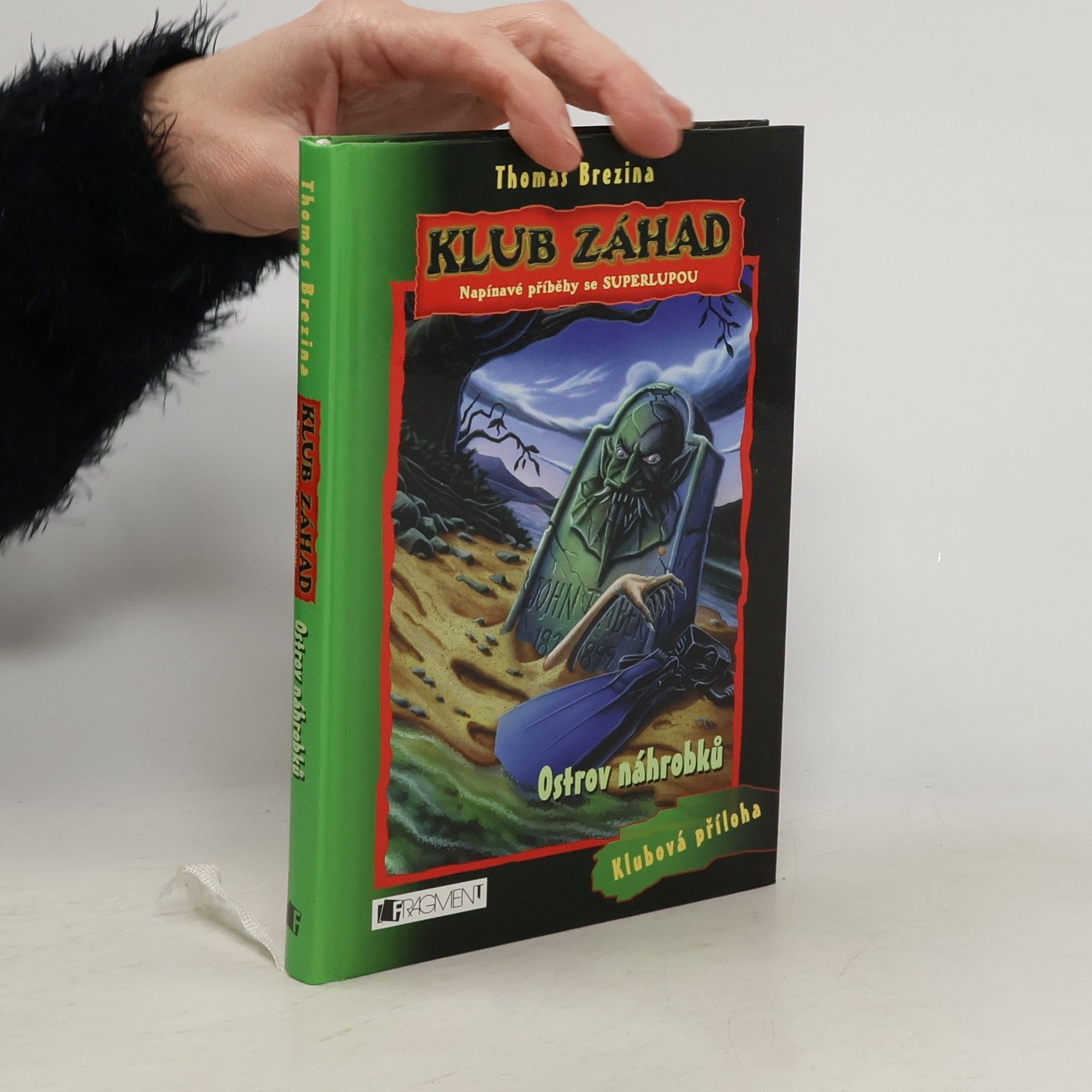 Thomas Brezina Klub záhad. Ostrov náhrobků