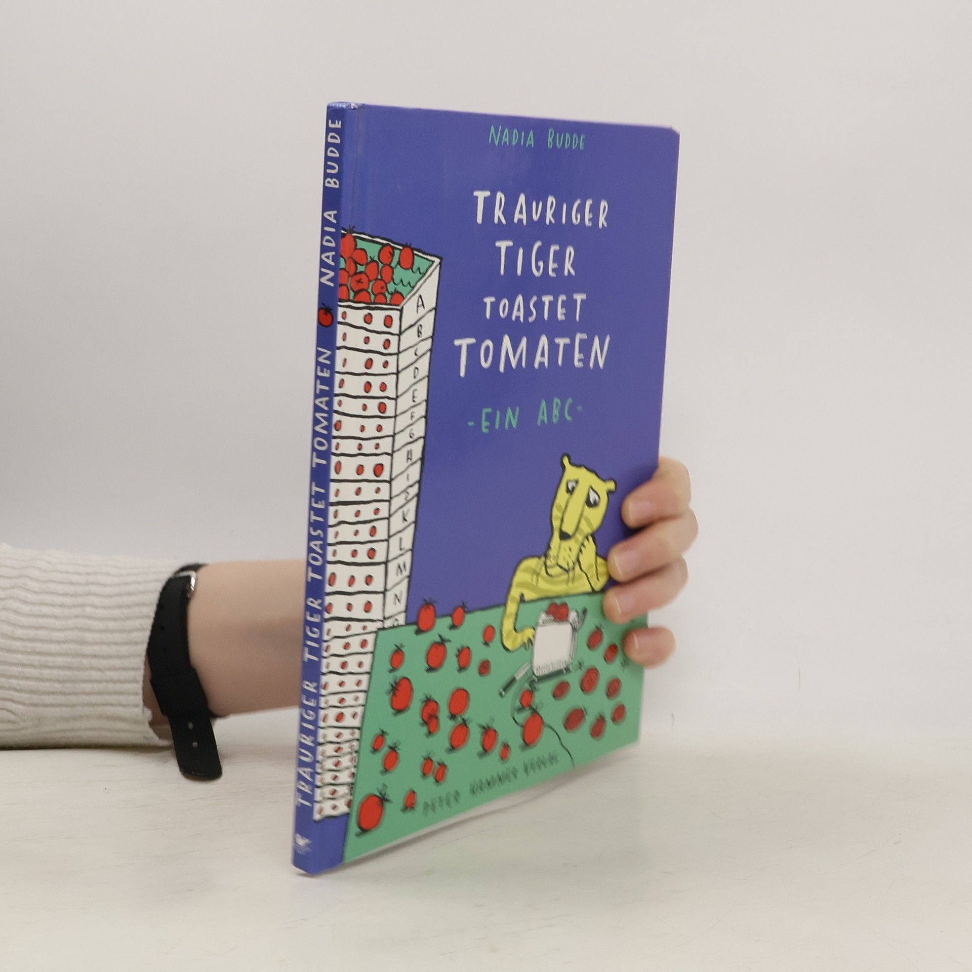 Nadia Budde Trauriger Tiger toastet Tomaten