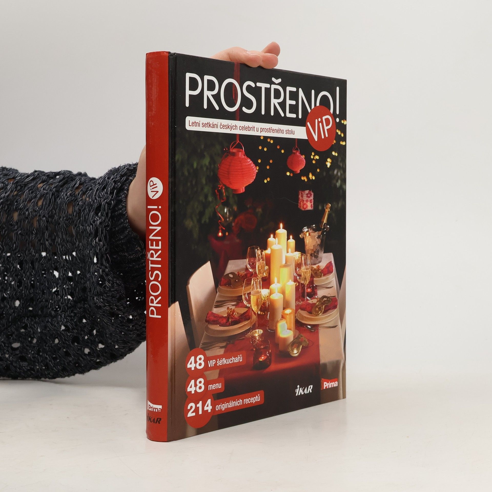 Marie Formáčková Prostřeno! ViP: Letní setkání českých celebrit u prostřeného stolu