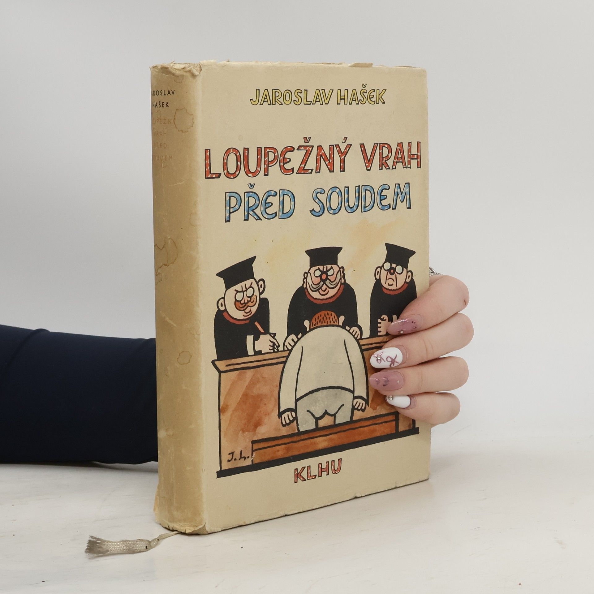 Jaroslav Hašek Loupežný vrah před soudem