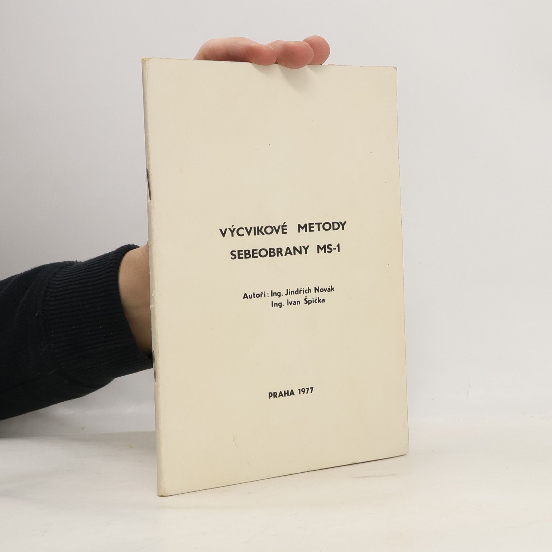 Jindřich Novák Výcvikové metody sebeobrany MS-1