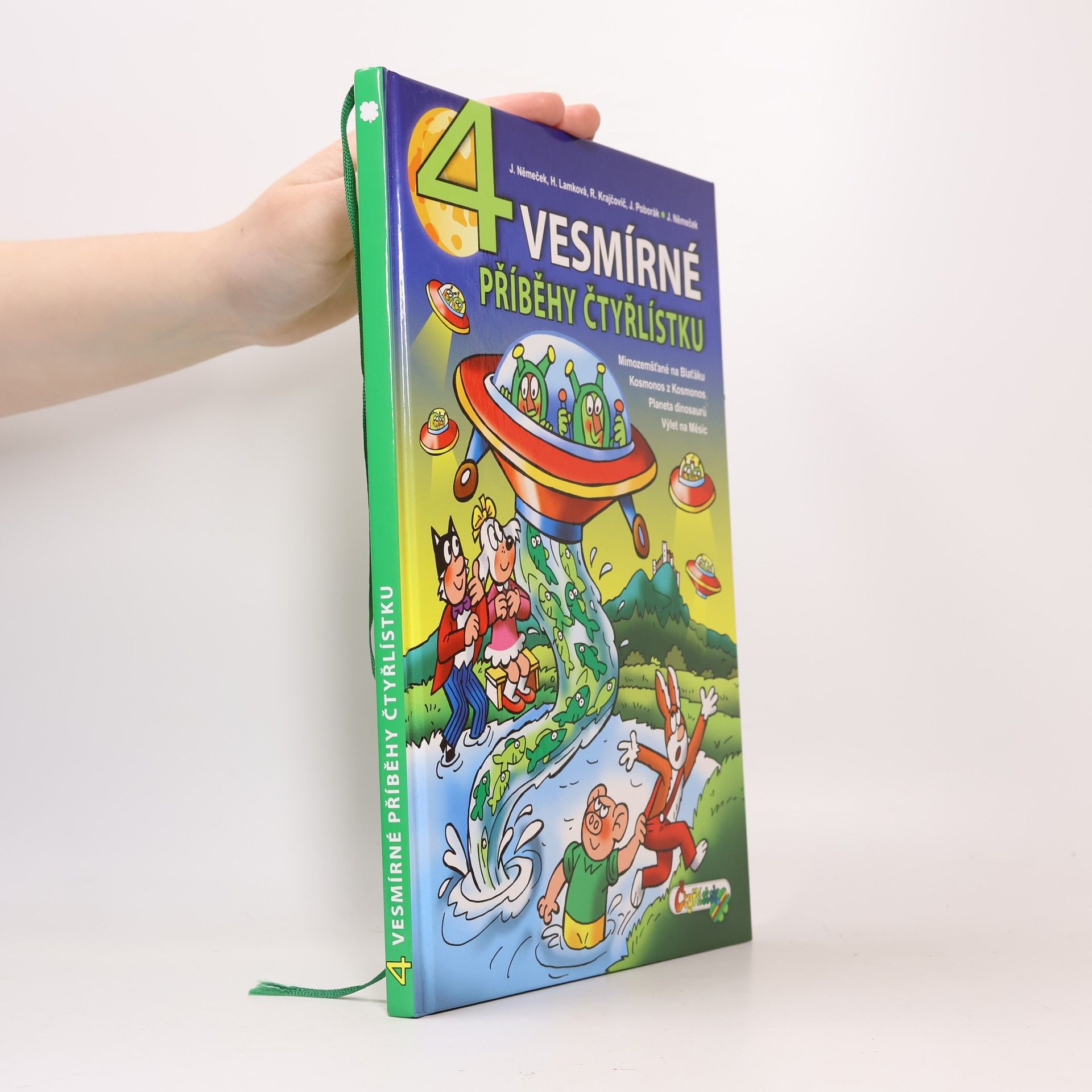 Jaroslav Němeček 4 vesmírné příběhy Čtyřlístku