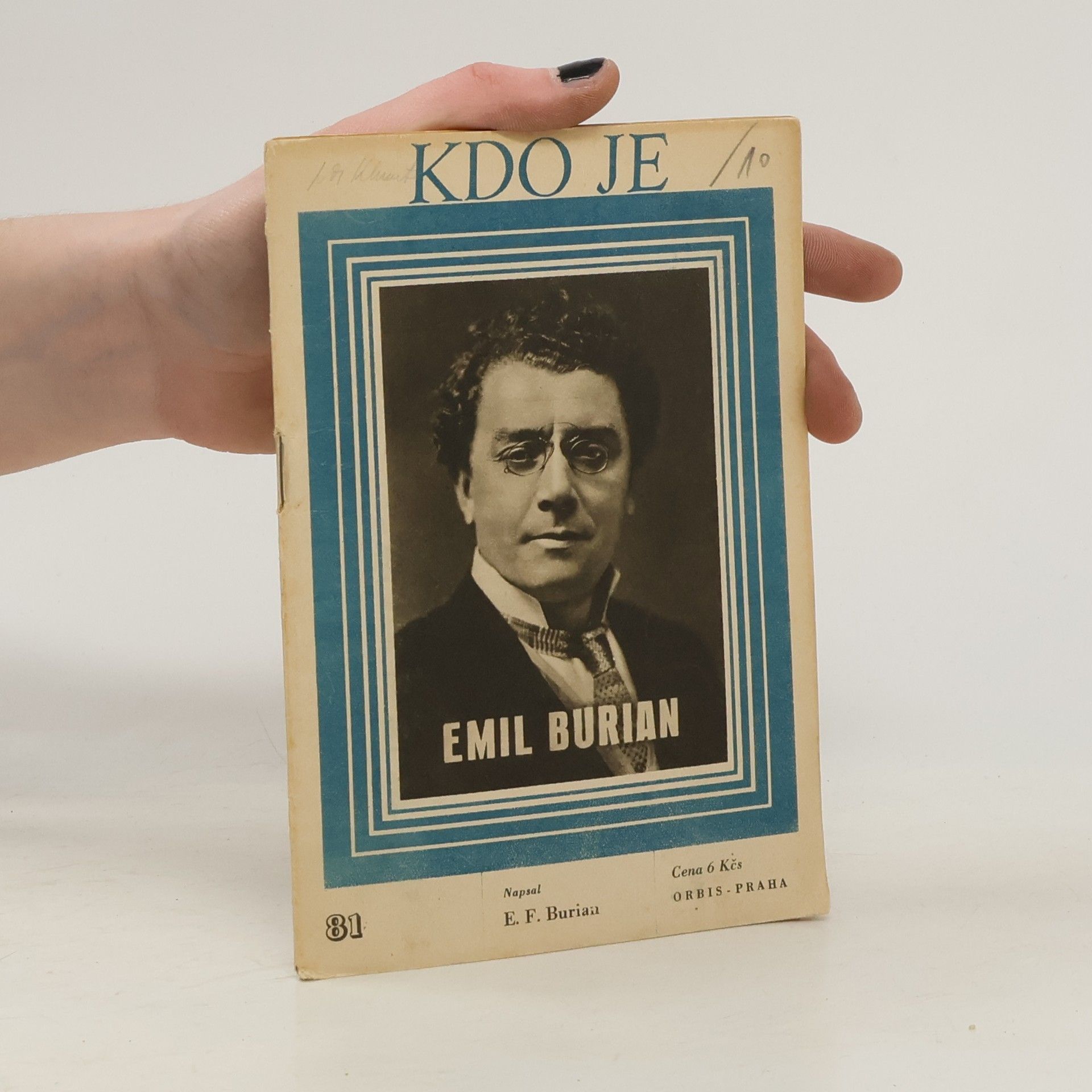 Kdo je 81. Emil Burian