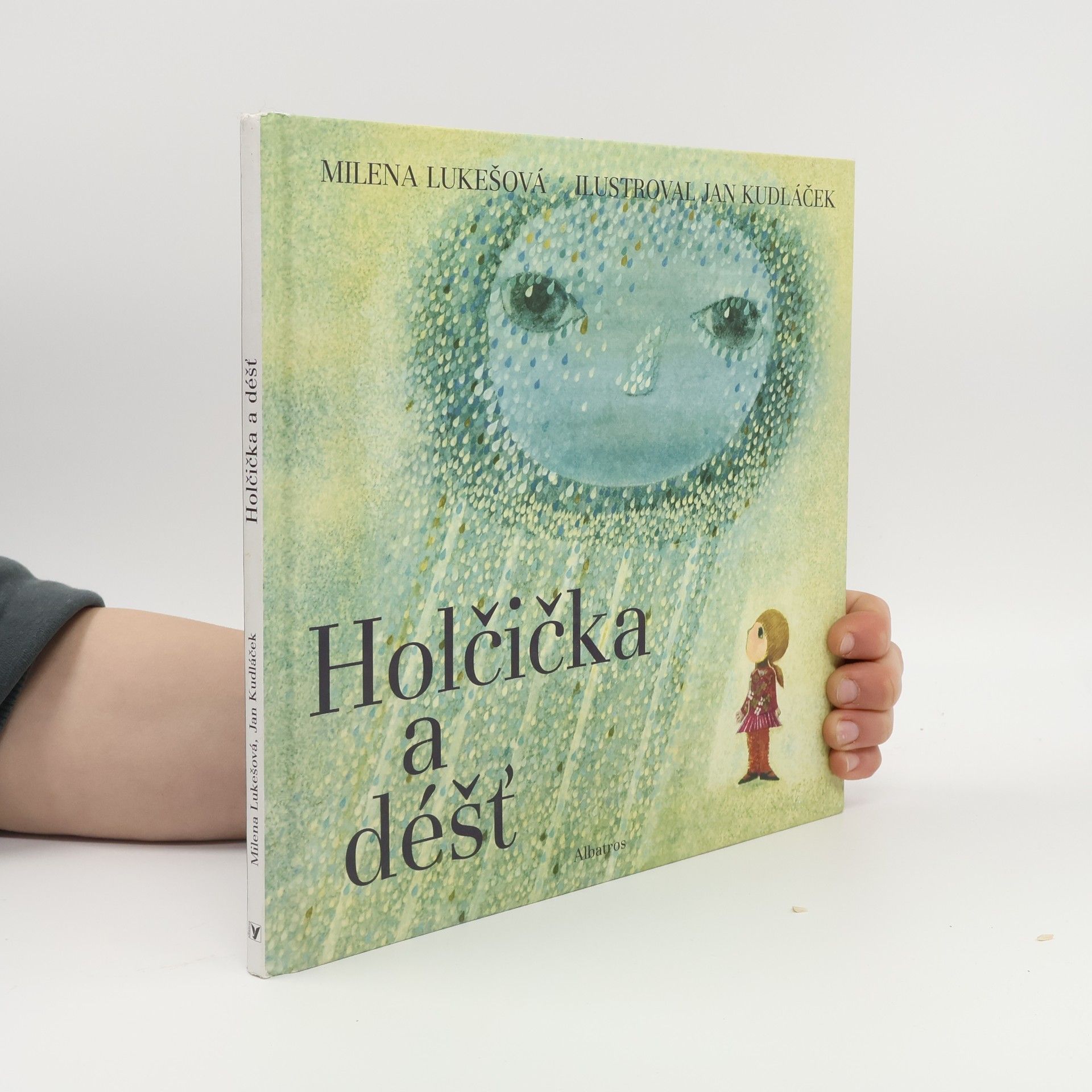 Holčička a déšť