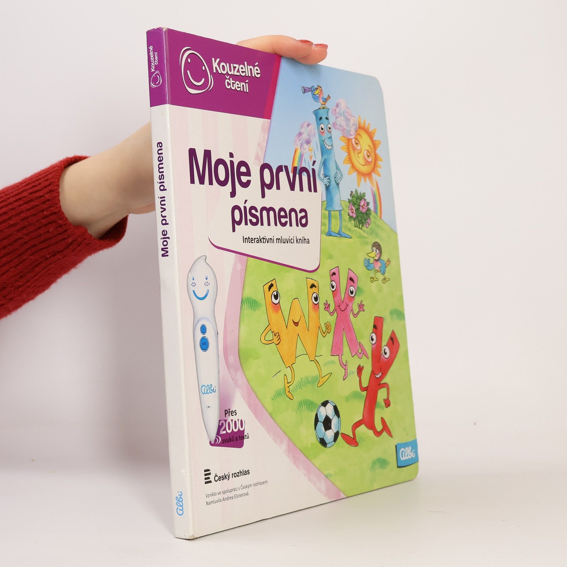 Jan Vodňanský Moje první písmena. Interaktivní mluvící kniha
