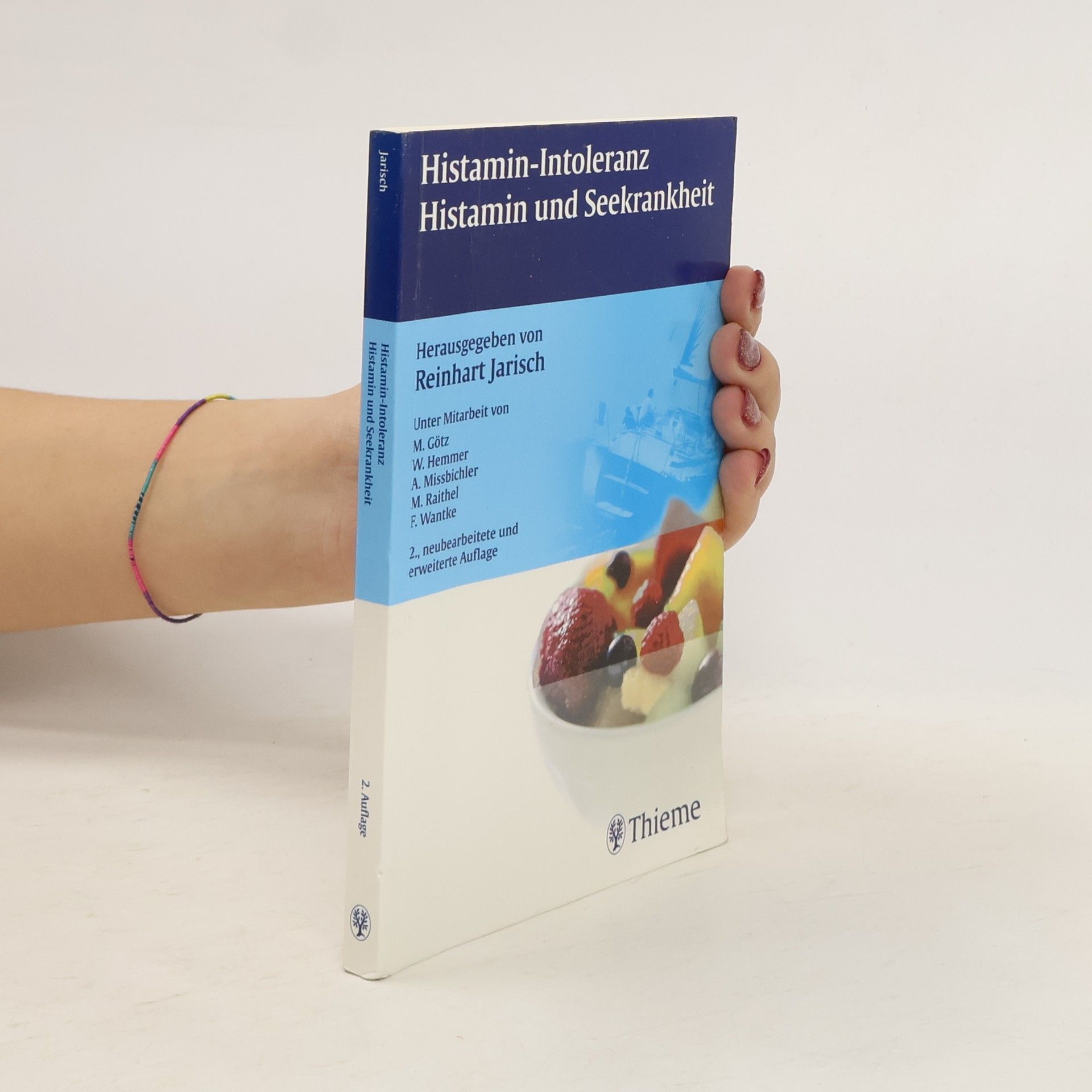 Reinhart Jarisch Histamin-Intoleranz, Histamin und Seekrankheit