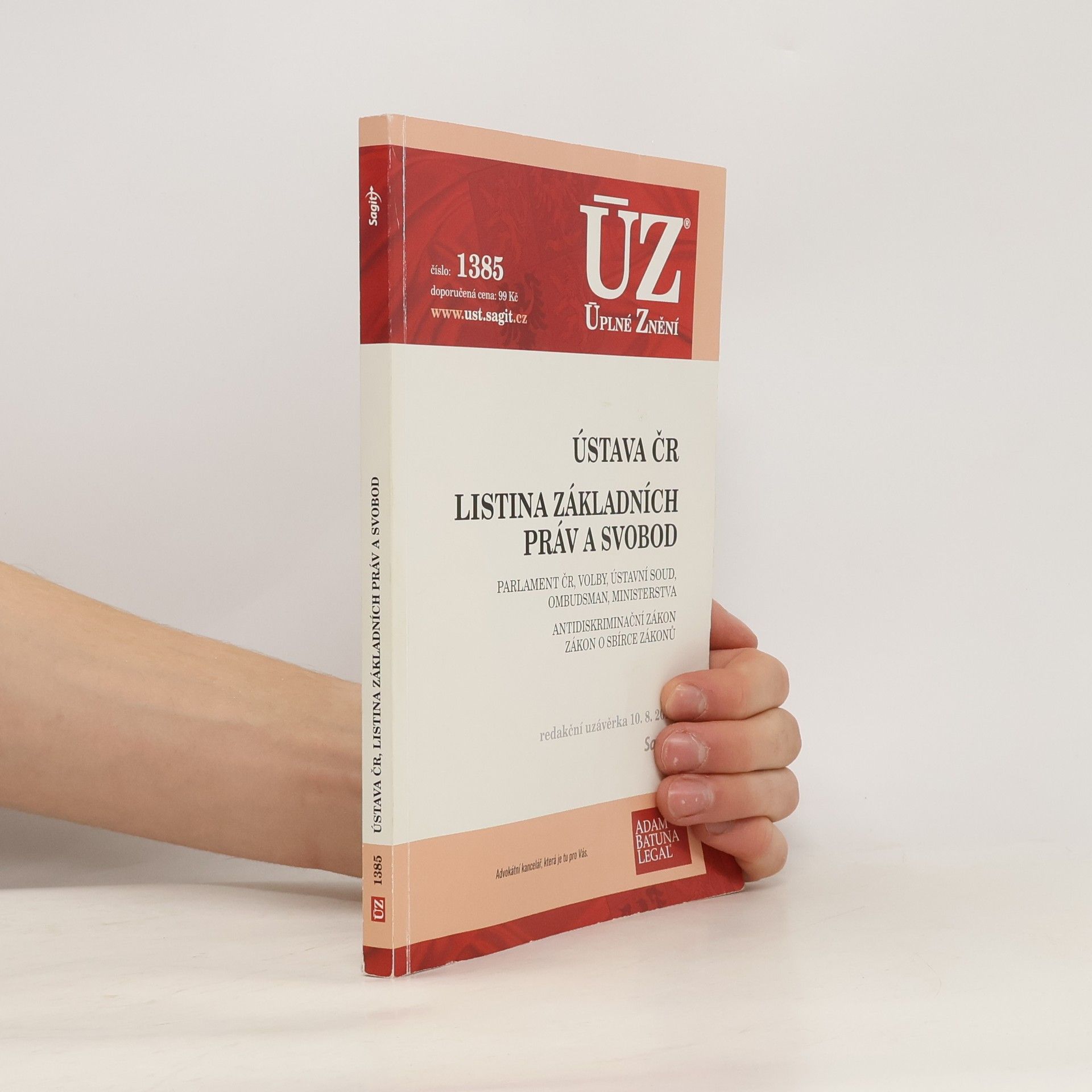 Kolektiv autorů ÚZ 1385 Ústava ČR, Listina základních práv a svobod