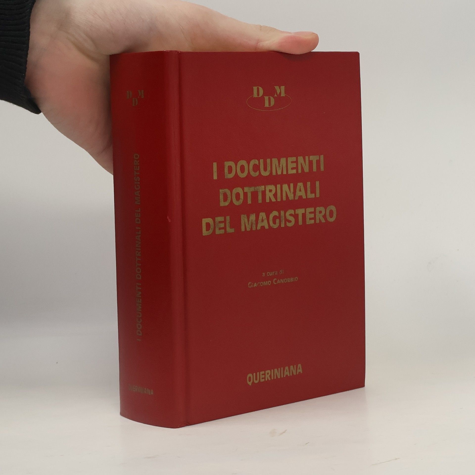 Giacomo Canobbio Grandi opere: I documenti dottrinali del magistero