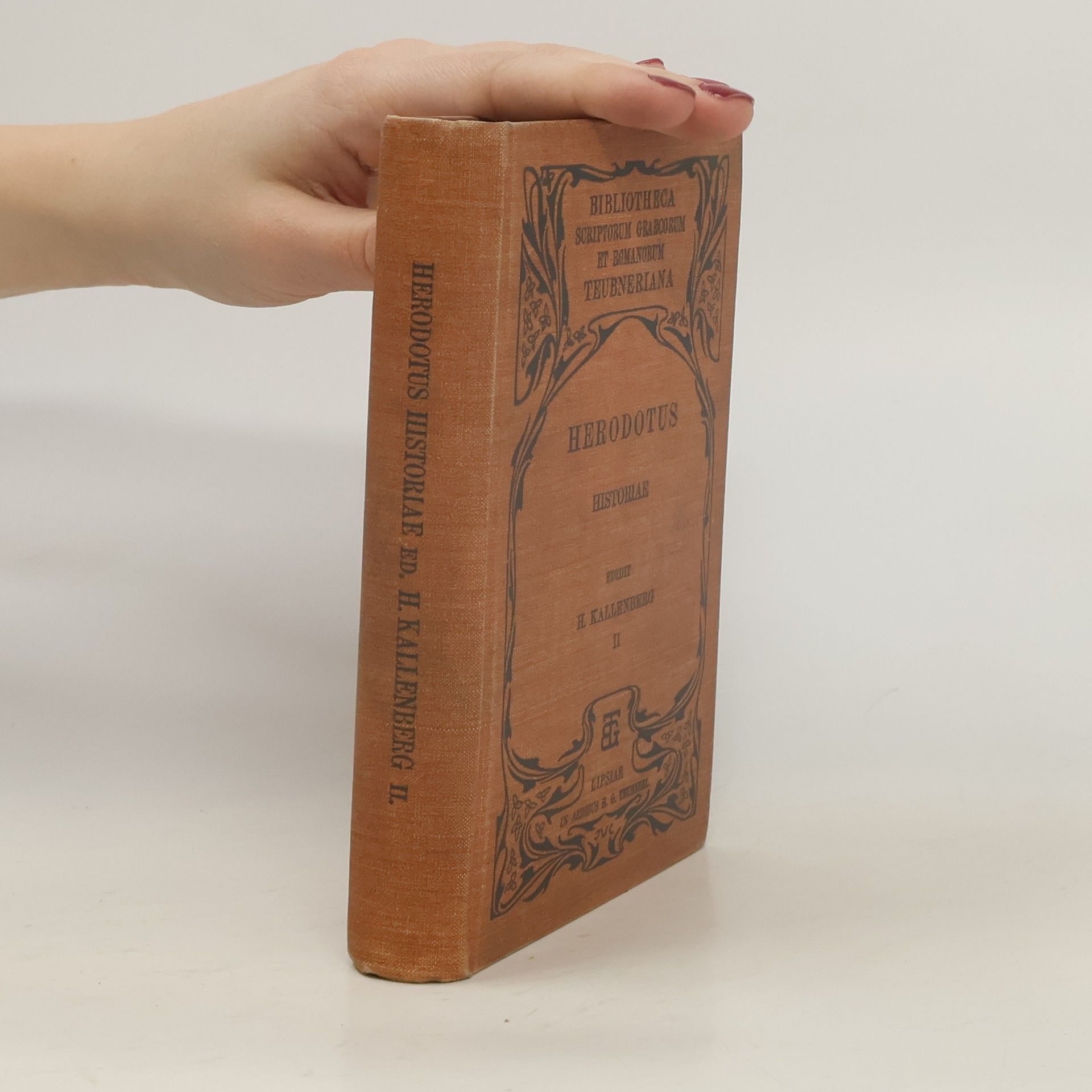 Rudolph Heinrich Dietsch Herodoti Historiarum Libri IX. Vol II