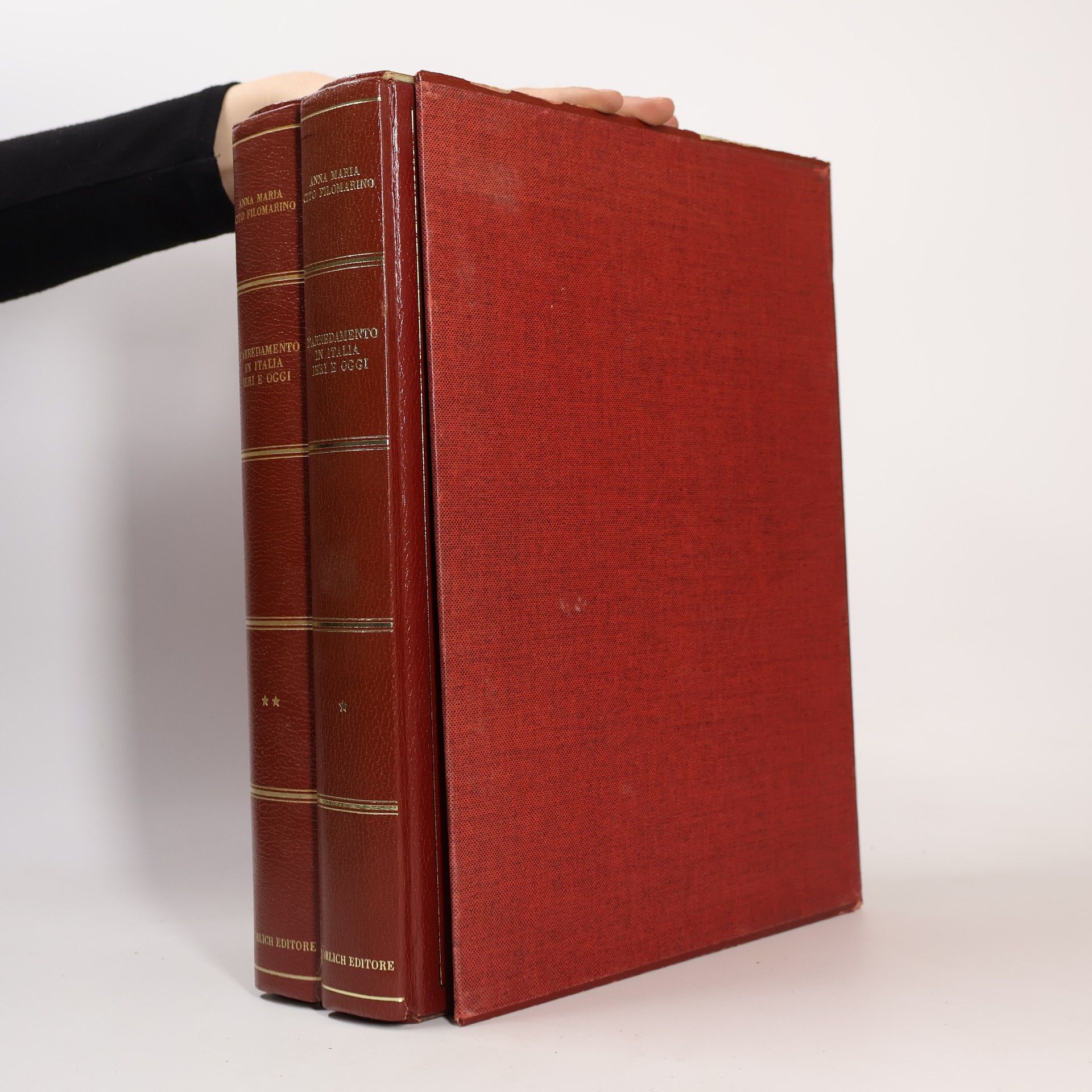 Anna Maria Cito Filomarino L'arredamento in Italia ieri e oggi I-II