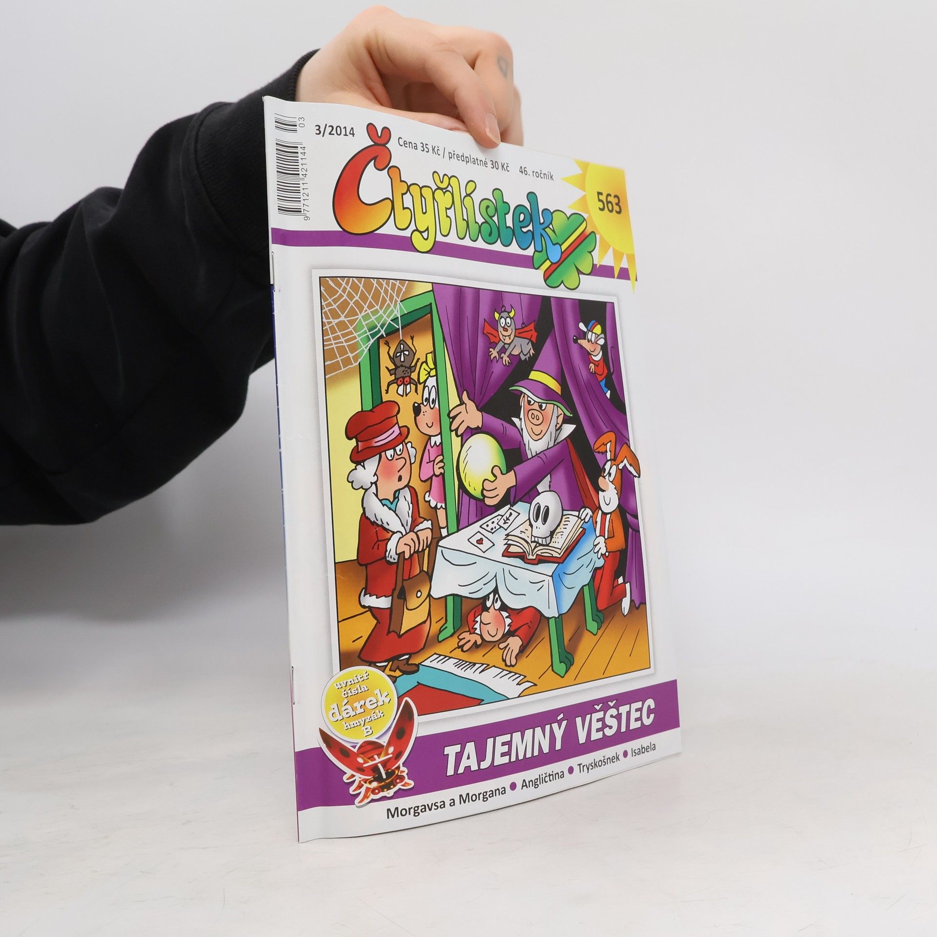 Autorenkollektiv Čtyřlístek 563. 3/2014. Tajemný věštec