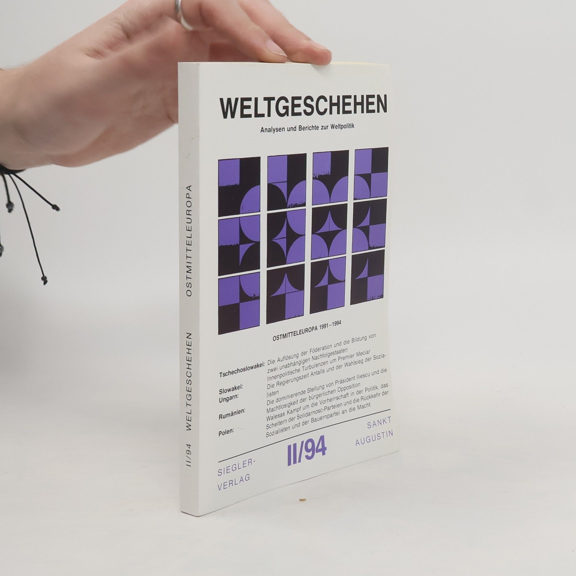 Weltgeschehen 1/94, Japan 1989 - 1994, die Regierung Uno, Kaifu, Miyazawa und Hosokawa