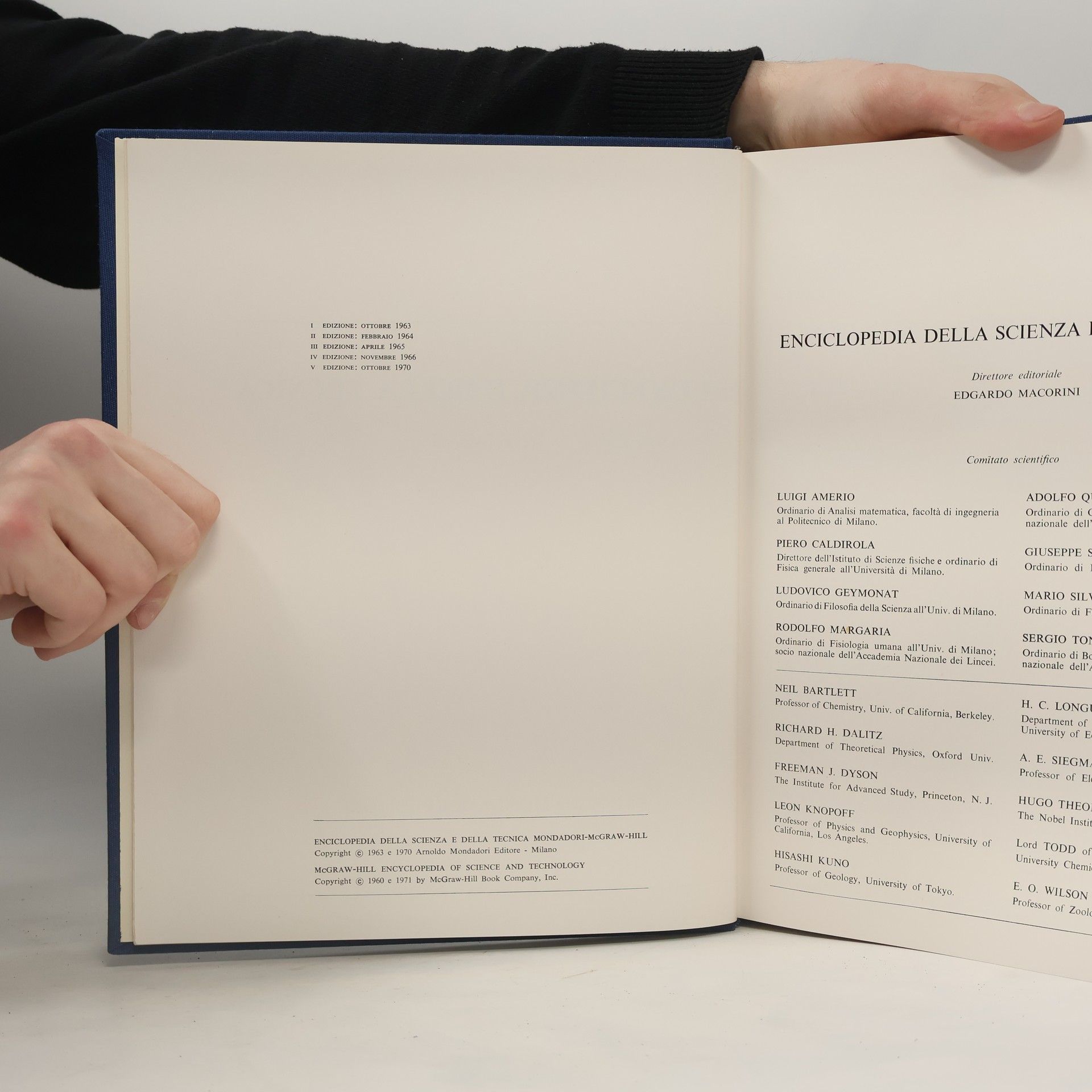 Various authors Enciclopedia della Scienza e della Tecnica