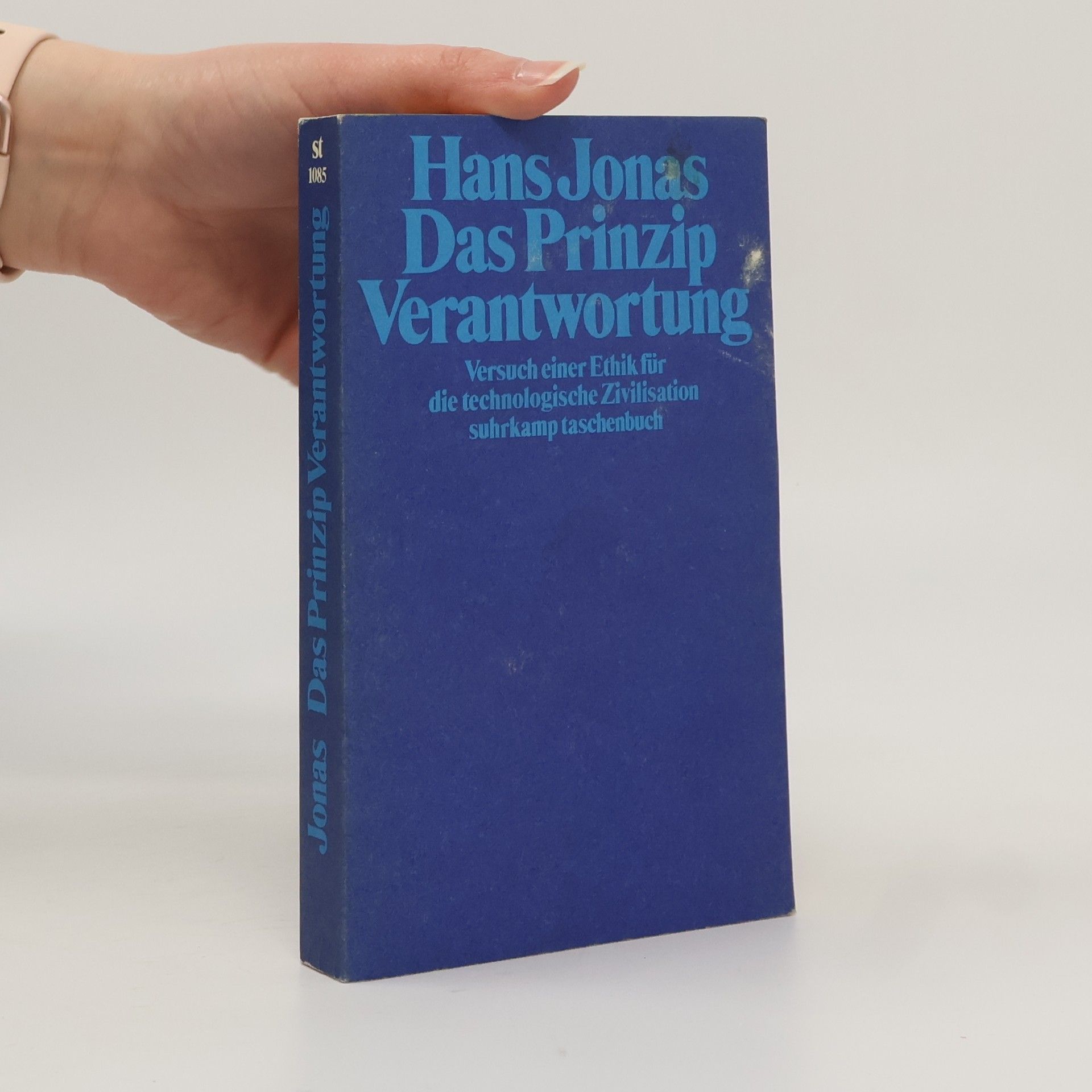 Hans Jonas Das Prinzip Verantwortung