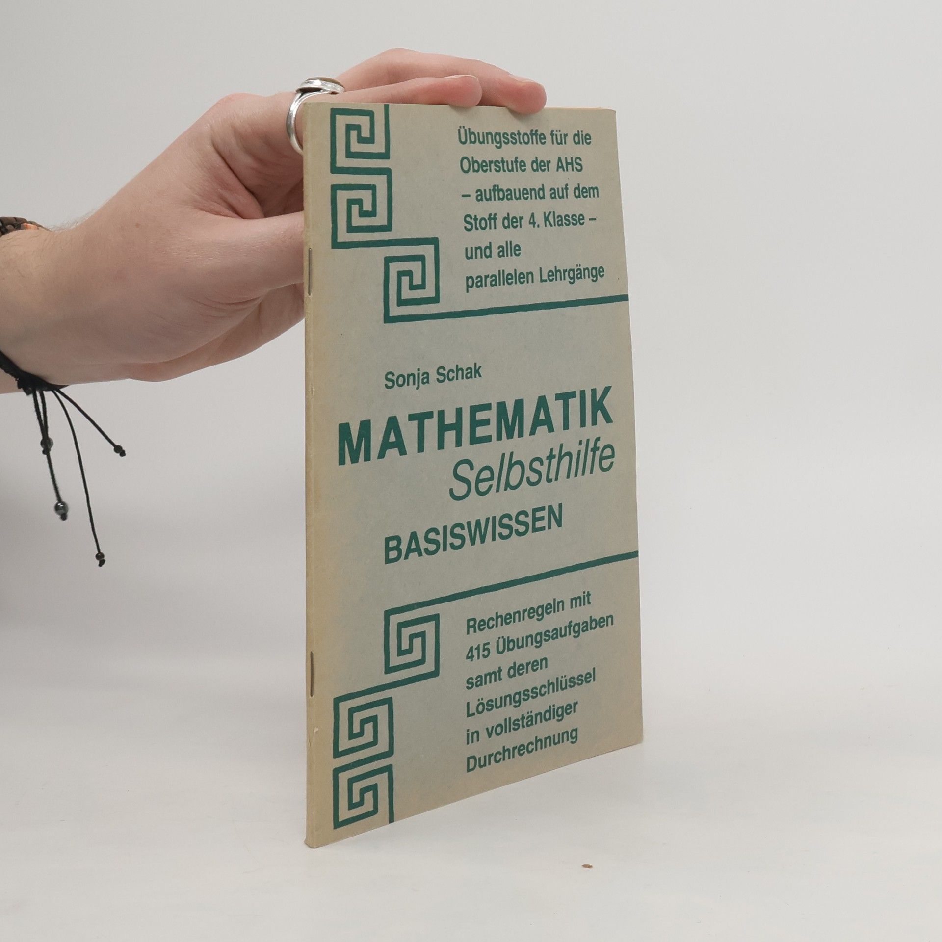 Sonja Schak Mathematik-Selbsthilfe