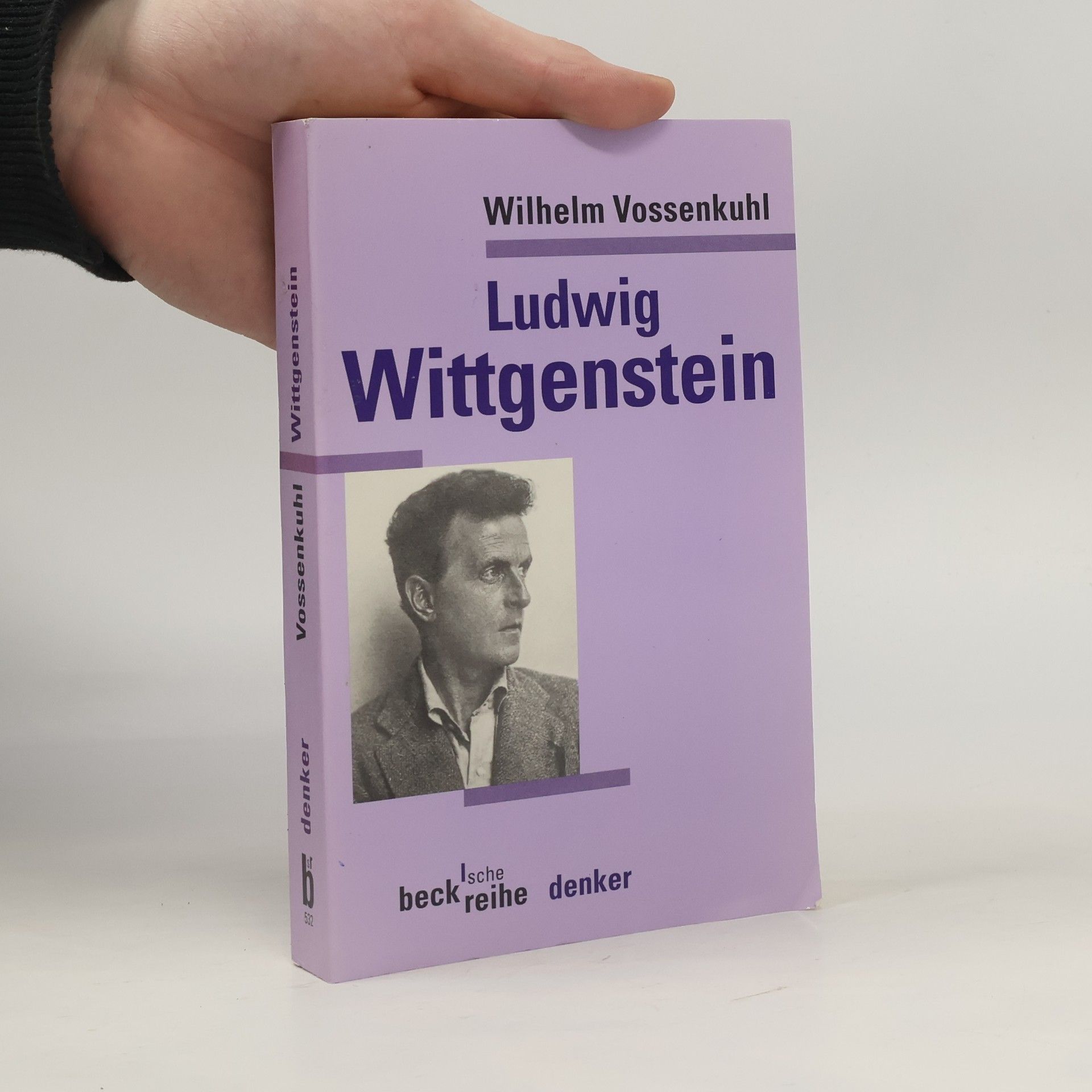 Wilhelm Vossenkuhl Ludwig Wittgenstein